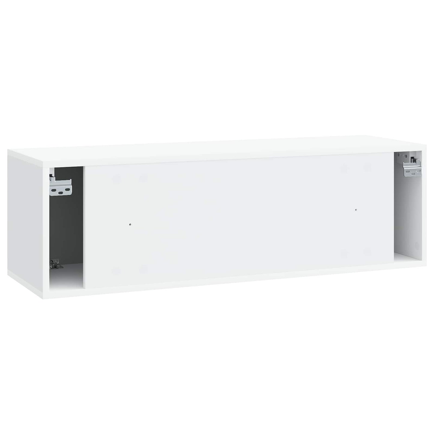 Wandbeugel TV-kast 98 x 31 x 30 cm Wit Bewerkt hout is nu te koop bij PeponiXL, paradijselijk wonen!