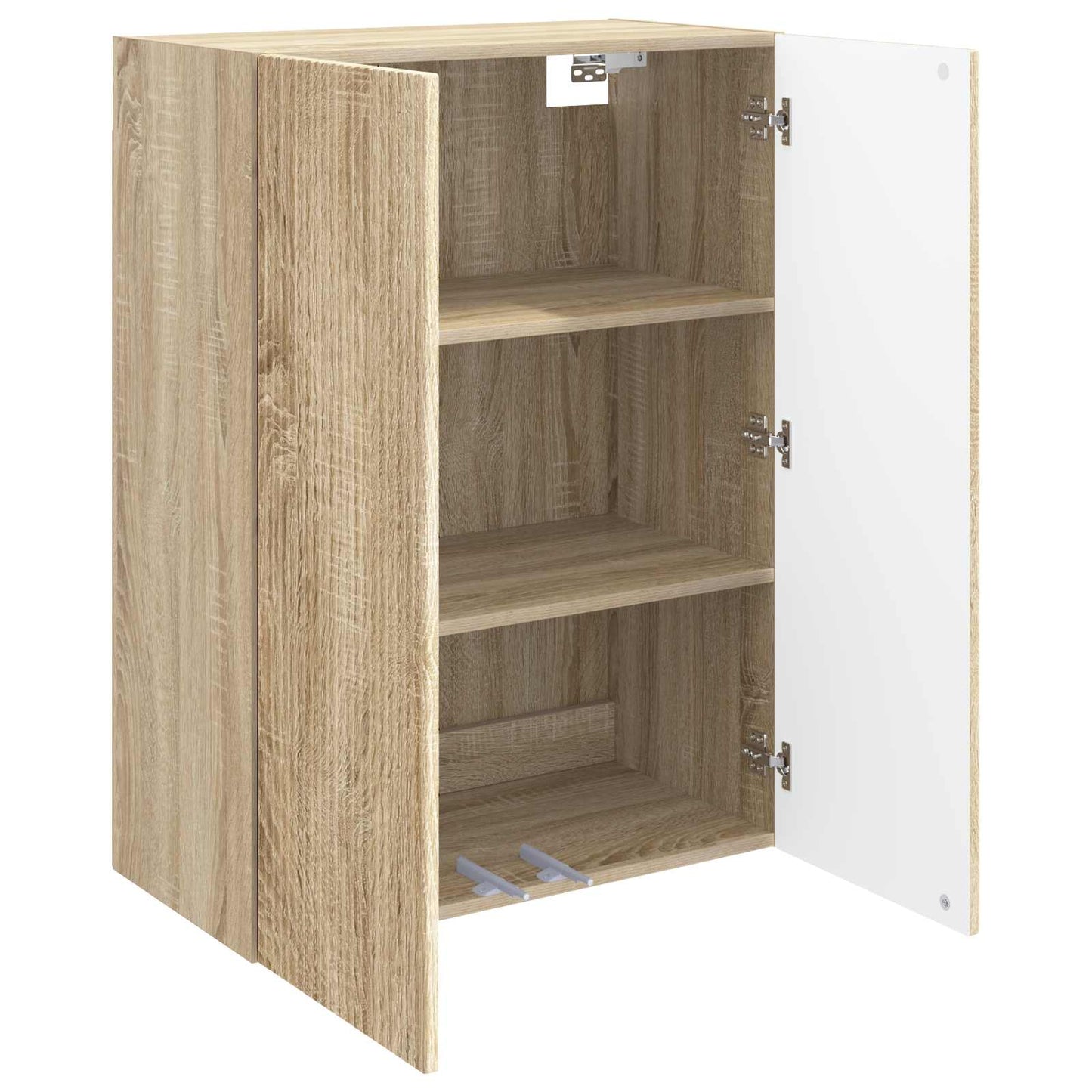 Wandkast Sonoma Eiken 66 x 34,5 x 90 cm Bewerkt hout is nu te koop bij PeponiXL, paradijselijk wonen!