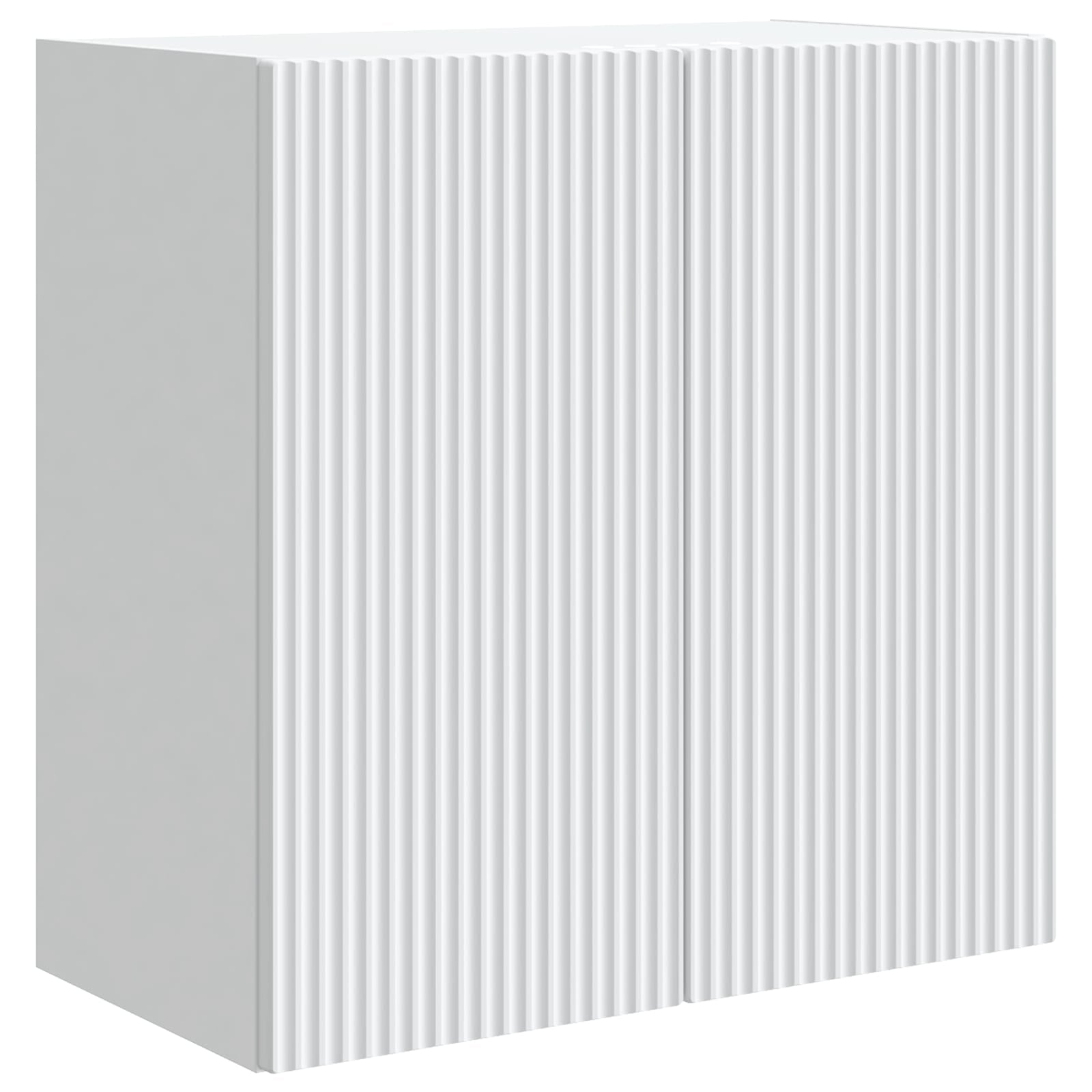 Wandkast 59 x 31 x 60 cm Bewerkt hout Wit is nu te koop bij PeponiXL, paradijselijk wonen!
