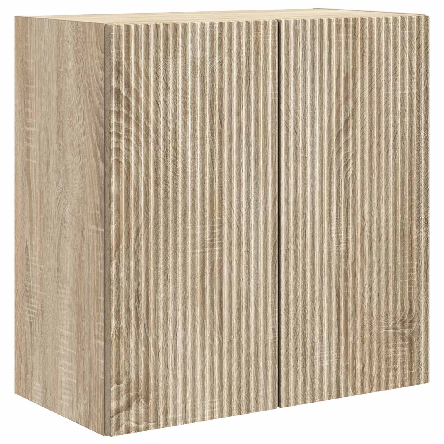 Wandkast Sonoma Eiken 59 x 31 x 60 cm Bewerkt hout is nu te koop bij PeponiXL, paradijselijk wonen!