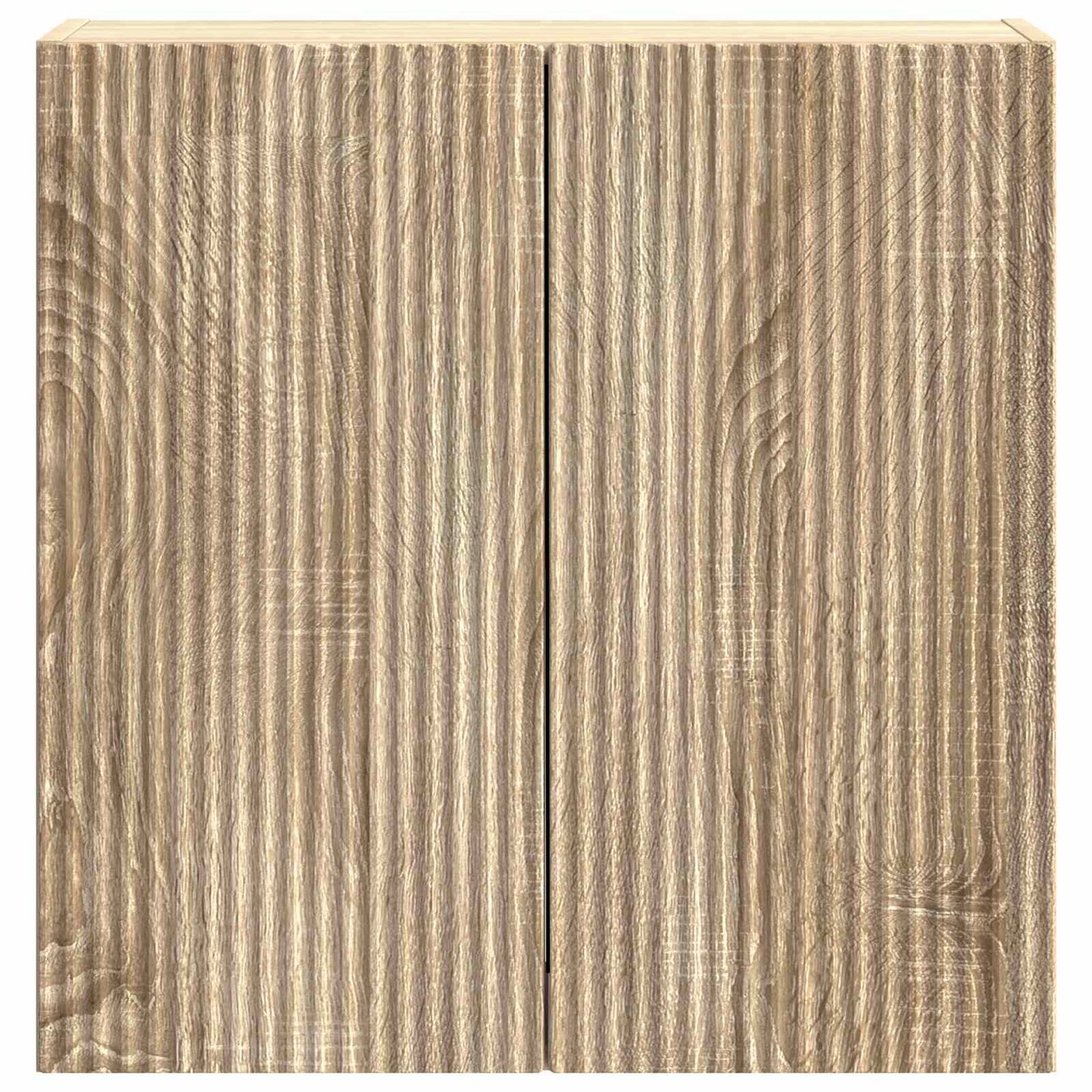 Wandkast Sonoma Eiken 59 x 31 x 60 cm Bewerkt hout is nu te koop bij PeponiXL, paradijselijk wonen!