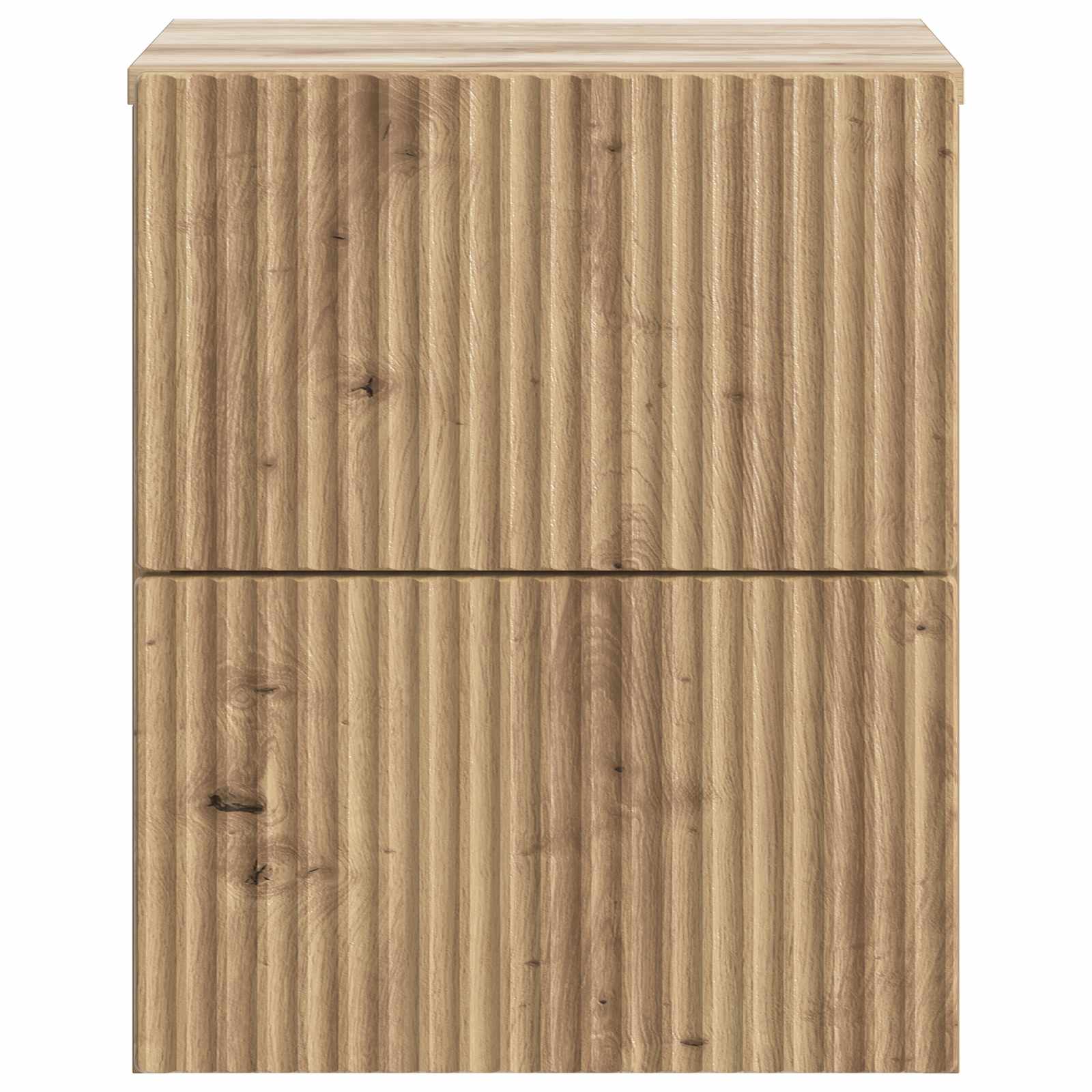 Wandbeugel Bedkast met lade Artisanaal eiken 33 x 34,5 x 40 cm is nu te koop bij PeponiXL, paradijselijk wonen!