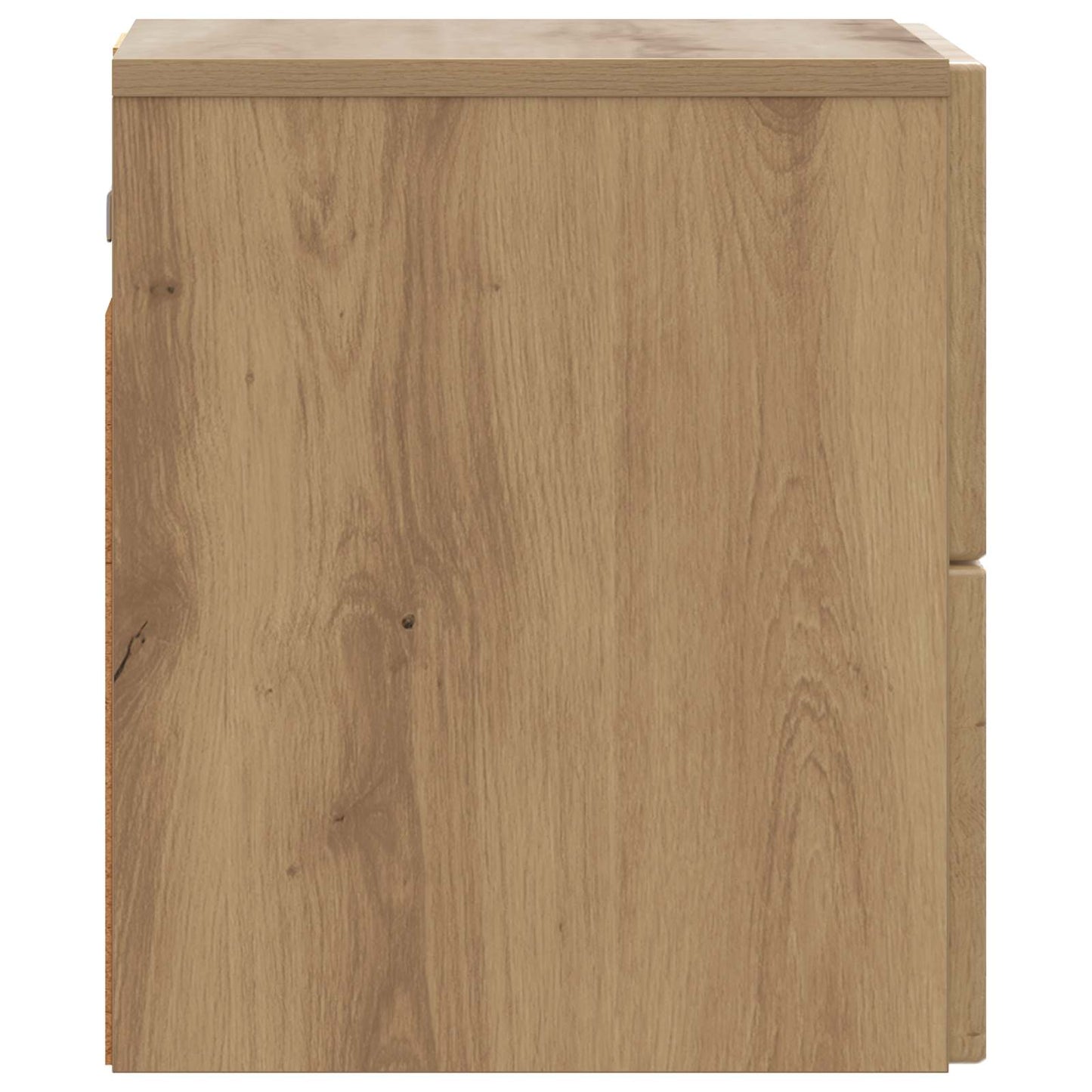 Wandbeugel Bedkast 2 pcs Artisanaal eiken 33 x 34,5 x 40 cm is nu te koop bij PeponiXL, paradijselijk wonen!