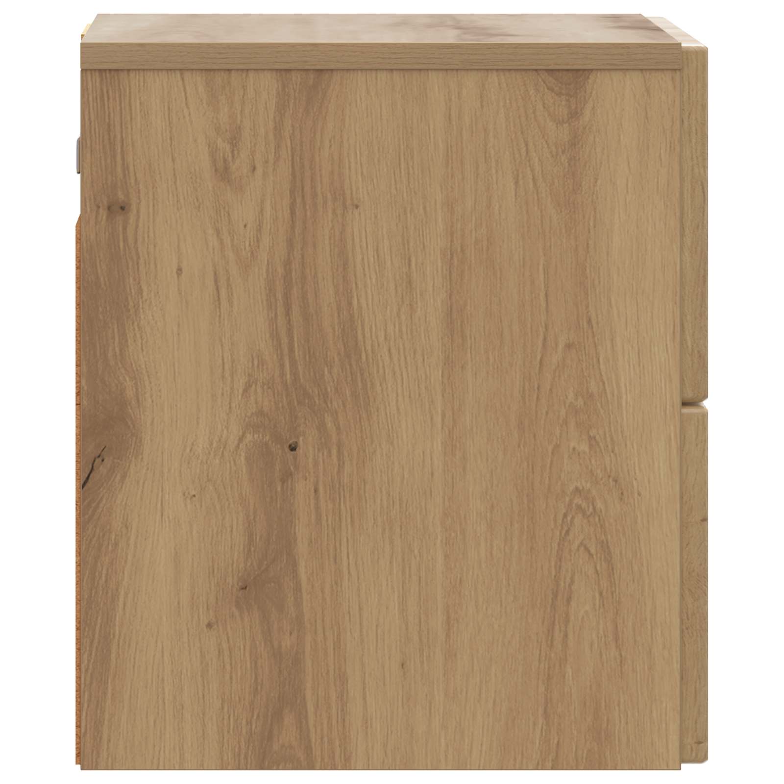 Wandbeugel Bedkast 2 pcs Artisanaal eiken 33 x 34,5 x 40 cm is nu te koop bij PeponiXL, paradijselijk wonen!