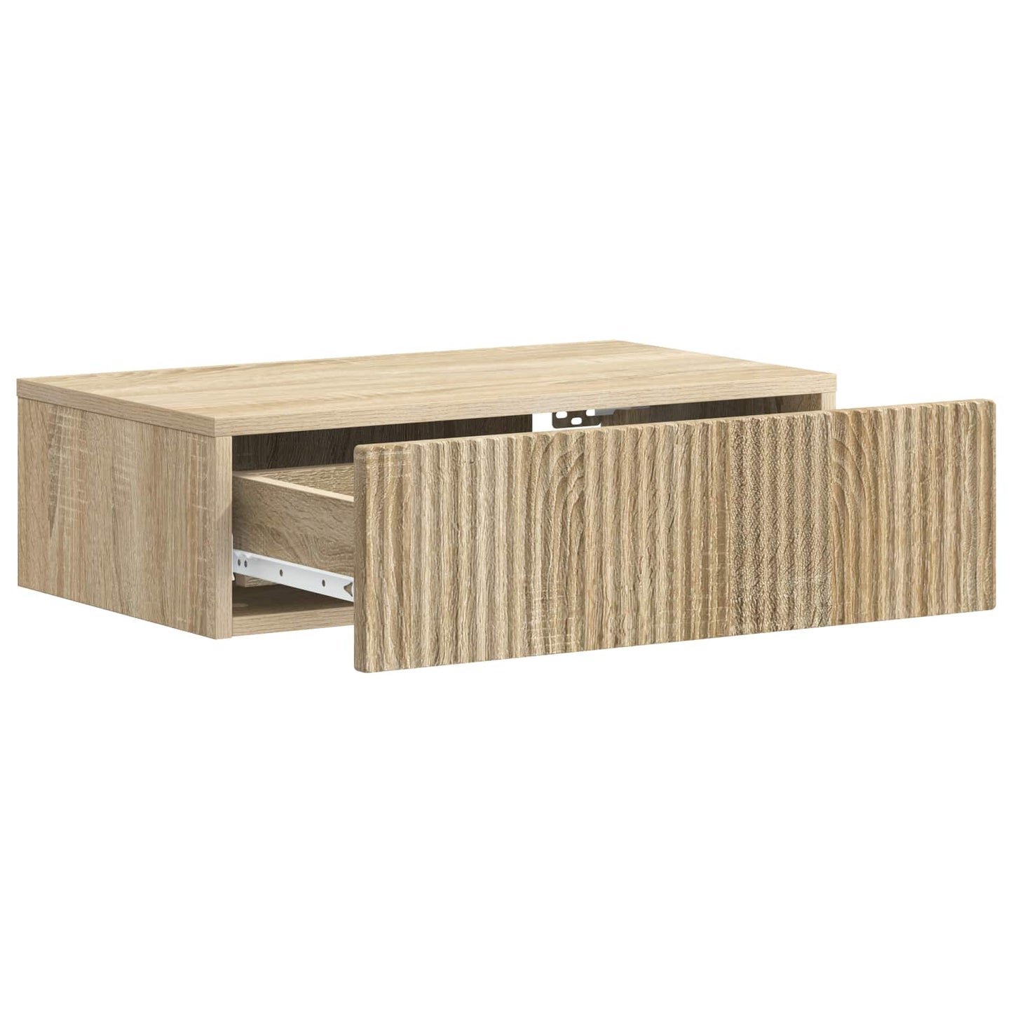 Wandmontage Zijtafel Sonoma Eiken 59 x 34,5 x 17 cm is nu te koop bij PeponiXL, paradijselijk wonen!
