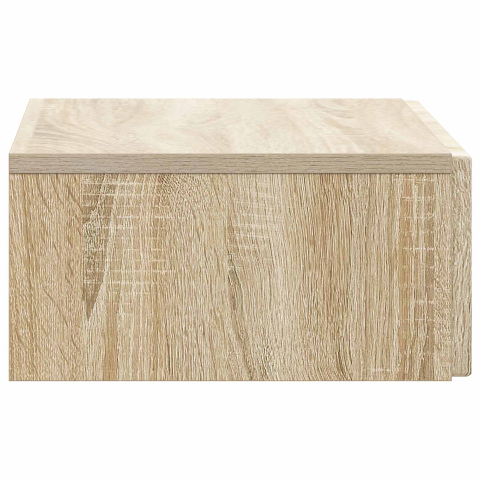 Wandmontage Zijtafel Sonoma Eiken 59 x 34,5 x 17 cm is nu te koop bij PeponiXL, paradijselijk wonen!