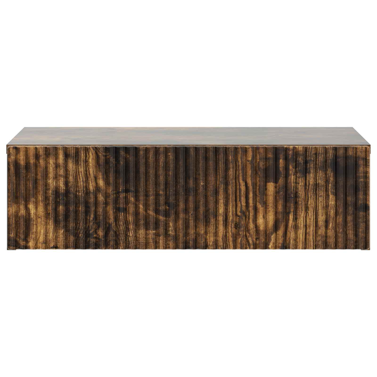 Wandmontage Zijtafel Gerookt eiken 59 x 34,5 x 17 cm is nu te koop bij PeponiXL, paradijselijk wonen!