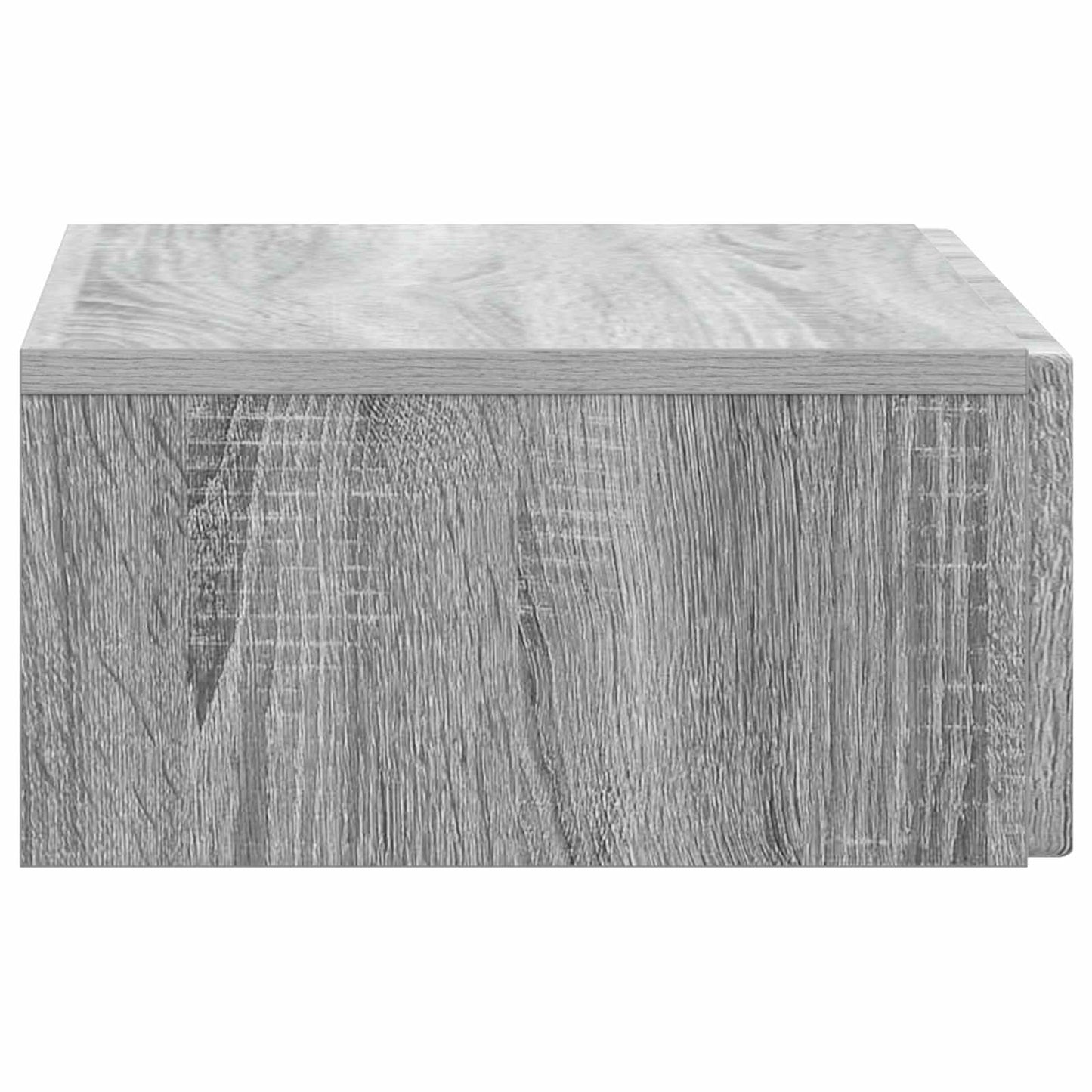 Wandmontage Zijtafel Grijs sonoma 59 x 34,5 x 17 cm is nu te koop bij PeponiXL, paradijselijk wonen!