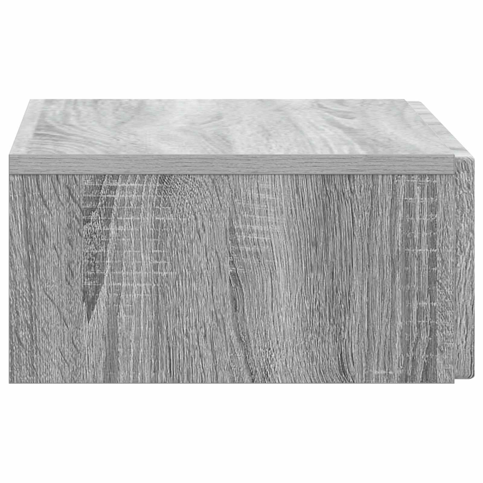 Wandmontage Zijtafel Grijs sonoma 59 x 34,5 x 17 cm is nu te koop bij PeponiXL, paradijselijk wonen!