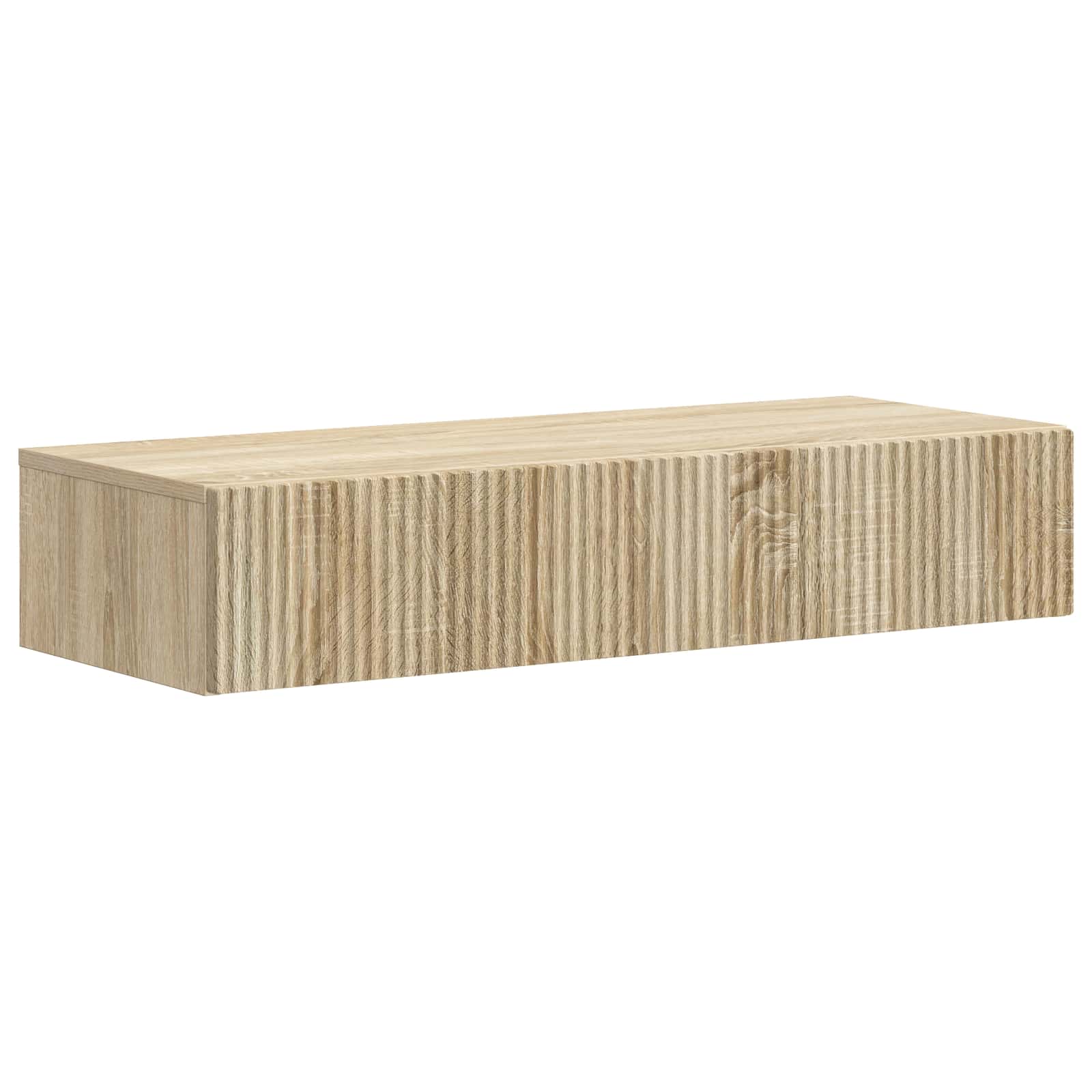 Wandmontage Zijtafel Sonoma Eiken 87,5 x 34,5 x 17 cm is nu te koop bij PeponiXL, paradijselijk wonen!