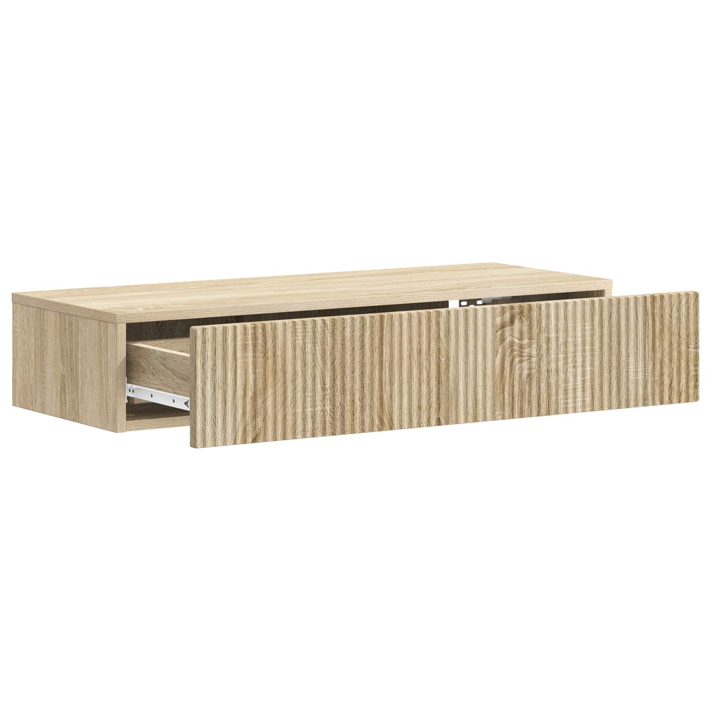 Wandmontage Zijtafel Sonoma Eiken 87,5 x 34,5 x 17 cm is nu te koop bij PeponiXL, paradijselijk wonen!