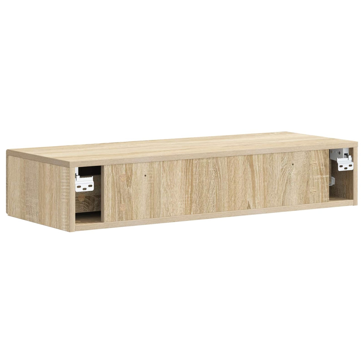 Wandmontage Zijtafel Sonoma Eiken 87,5 x 34,5 x 17 cm is nu te koop bij PeponiXL, paradijselijk wonen!