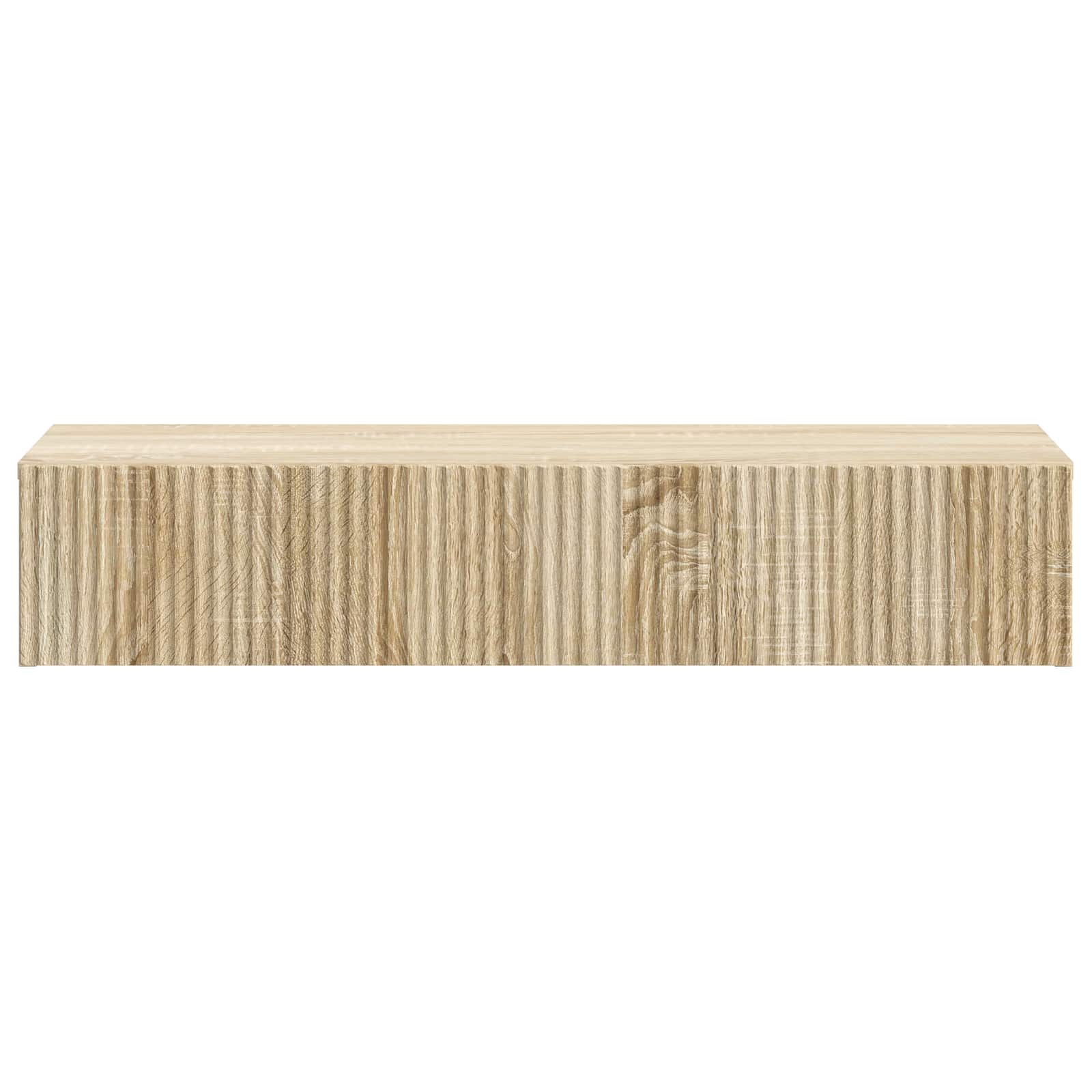 Wandmontage Zijtafel Sonoma Eiken 87,5 x 34,5 x 17 cm is nu te koop bij PeponiXL, paradijselijk wonen!