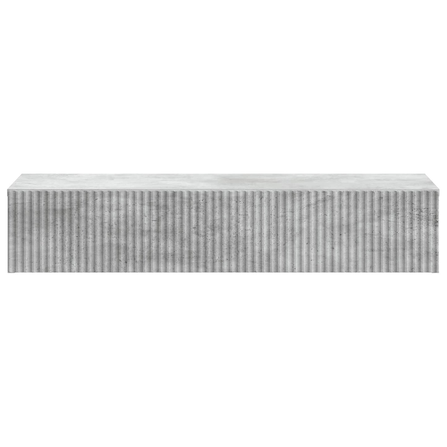 Wandmontage Zijtafel Betongrijs 87,5 x 34,5 x 17 cm is nu te koop bij PeponiXL, paradijselijk wonen!