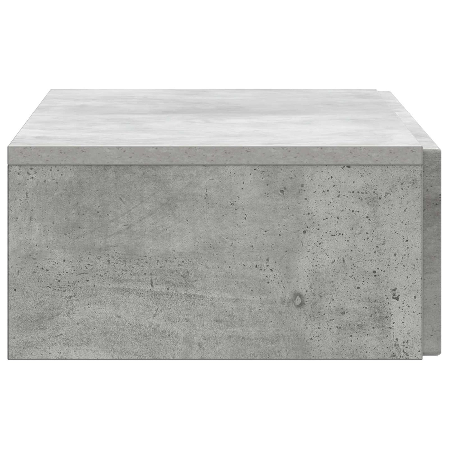 Wandmontage Zijtafel Betongrijs 87,5 x 34,5 x 17 cm is nu te koop bij PeponiXL, paradijselijk wonen!