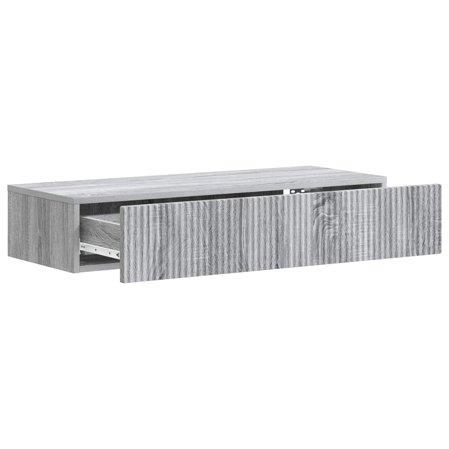Wandmontage Zijtafel Grijs sonoma 87,5 x 34,5 x 17 cm is nu te koop bij PeponiXL, paradijselijk wonen!