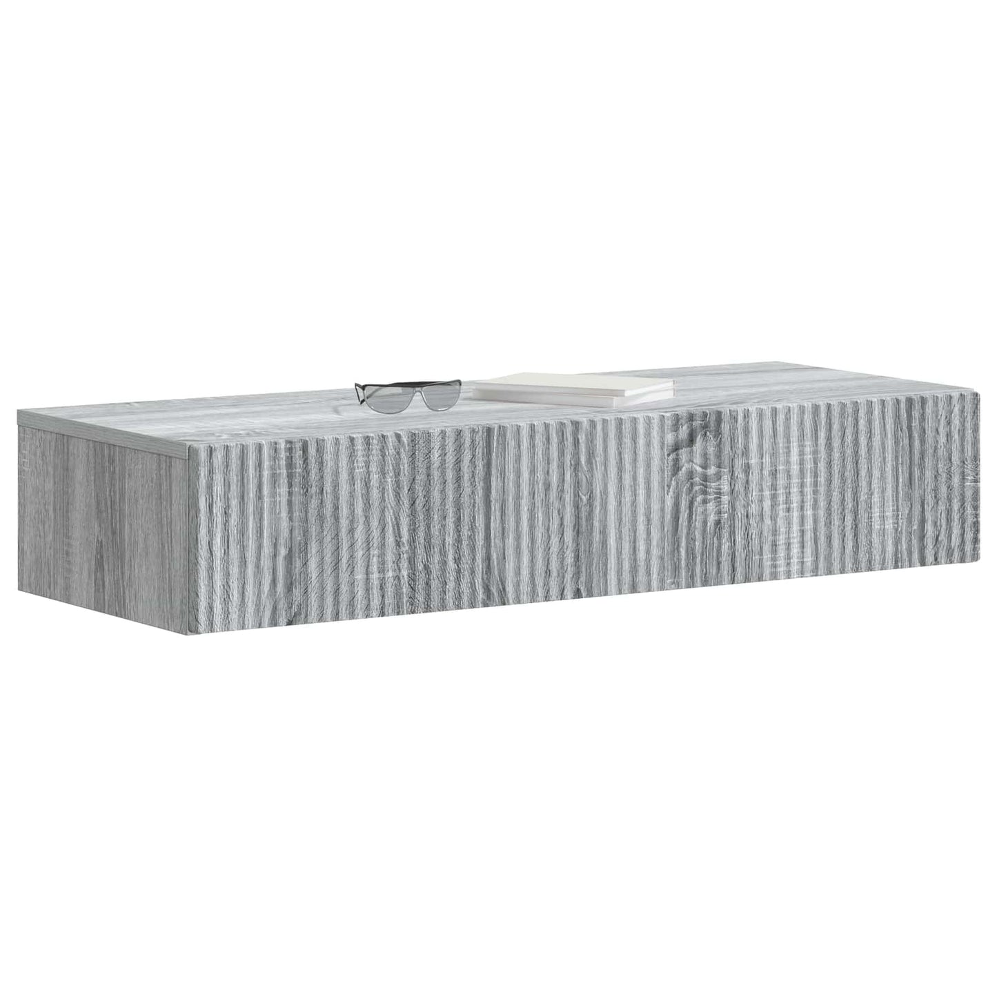 Wandmontage Zijtafel Grijs sonoma 87,5 x 34,5 x 17 cm is nu te koop bij PeponiXL, paradijselijk wonen!