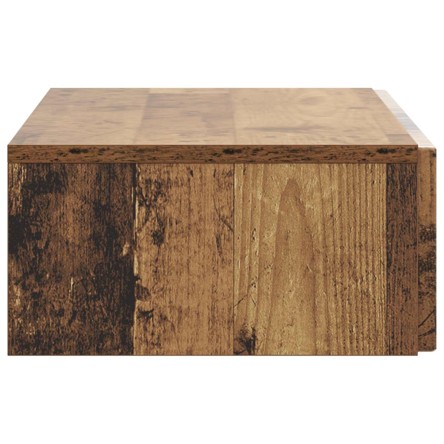 Wandmontage Zijtafel Oud hout 87,5 x 34,5 x 17 cm Bewerkt hout is nu te koop bij PeponiXL, paradijselijk wonen!