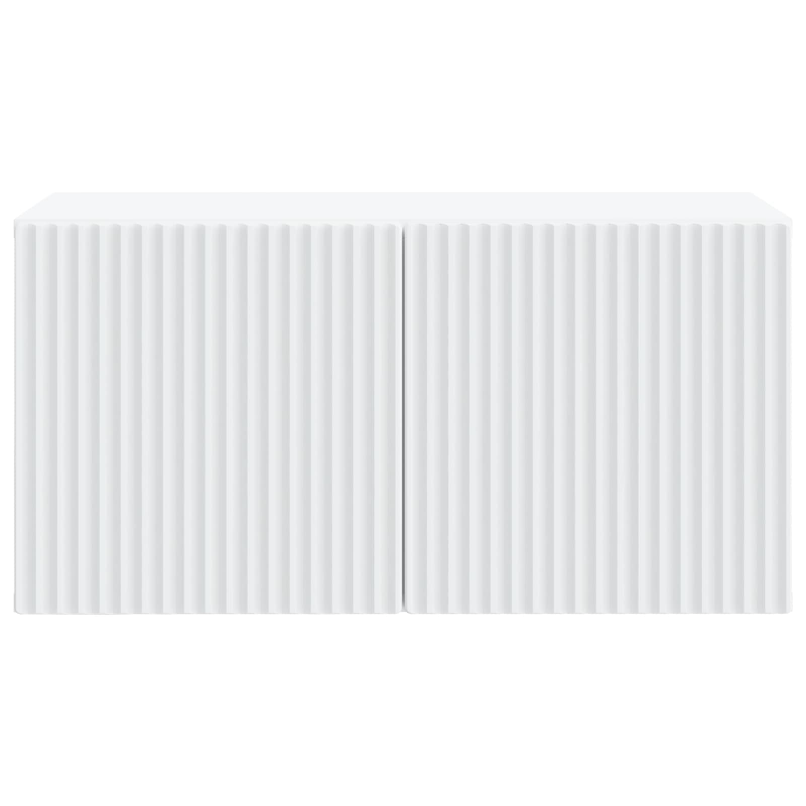 Wandbeugel TV-kast Wit 59,5 x 31 x 30 cm Bewerkt hout is nu te koop bij PeponiXL, paradijselijk wonen!
