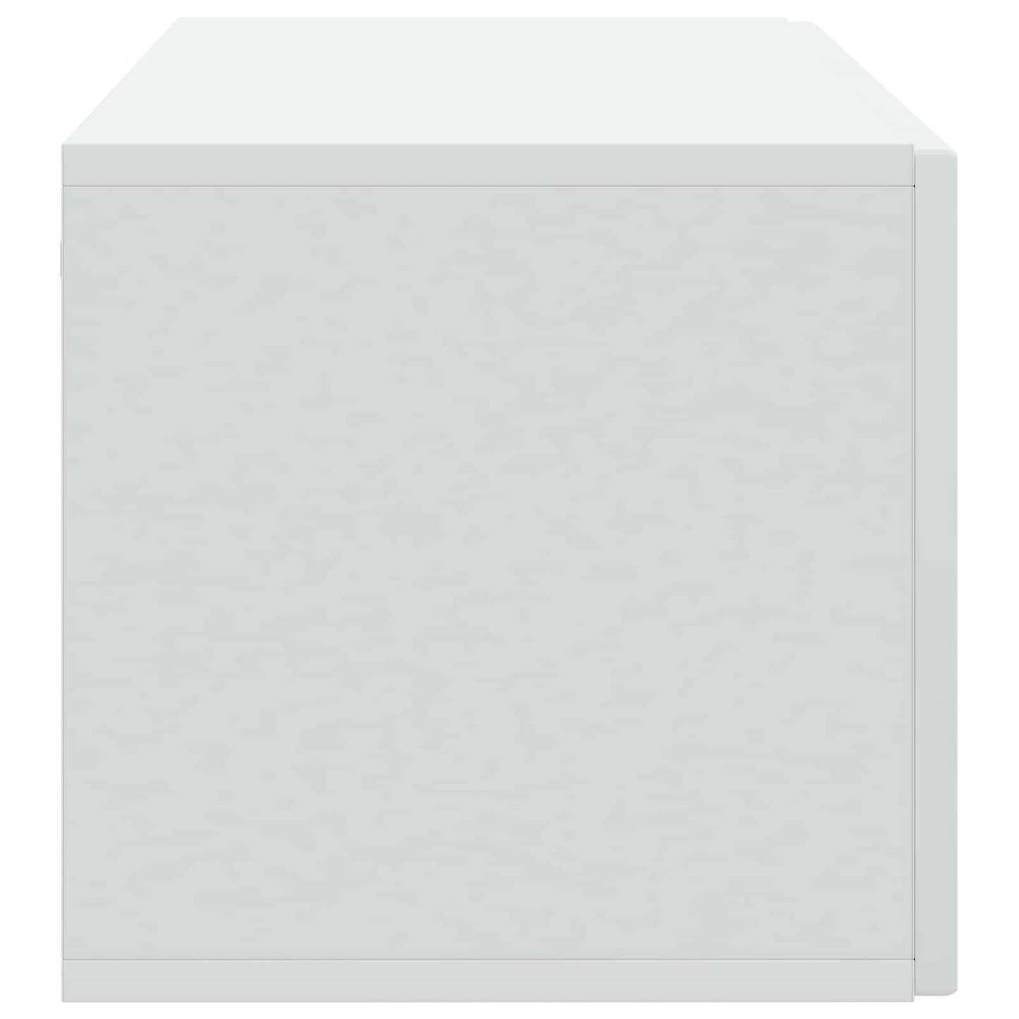 Wandbeugel TV-kast Wit 98 x 31 x 30 cm Bewerkt hout is nu te koop bij PeponiXL, paradijselijk wonen!