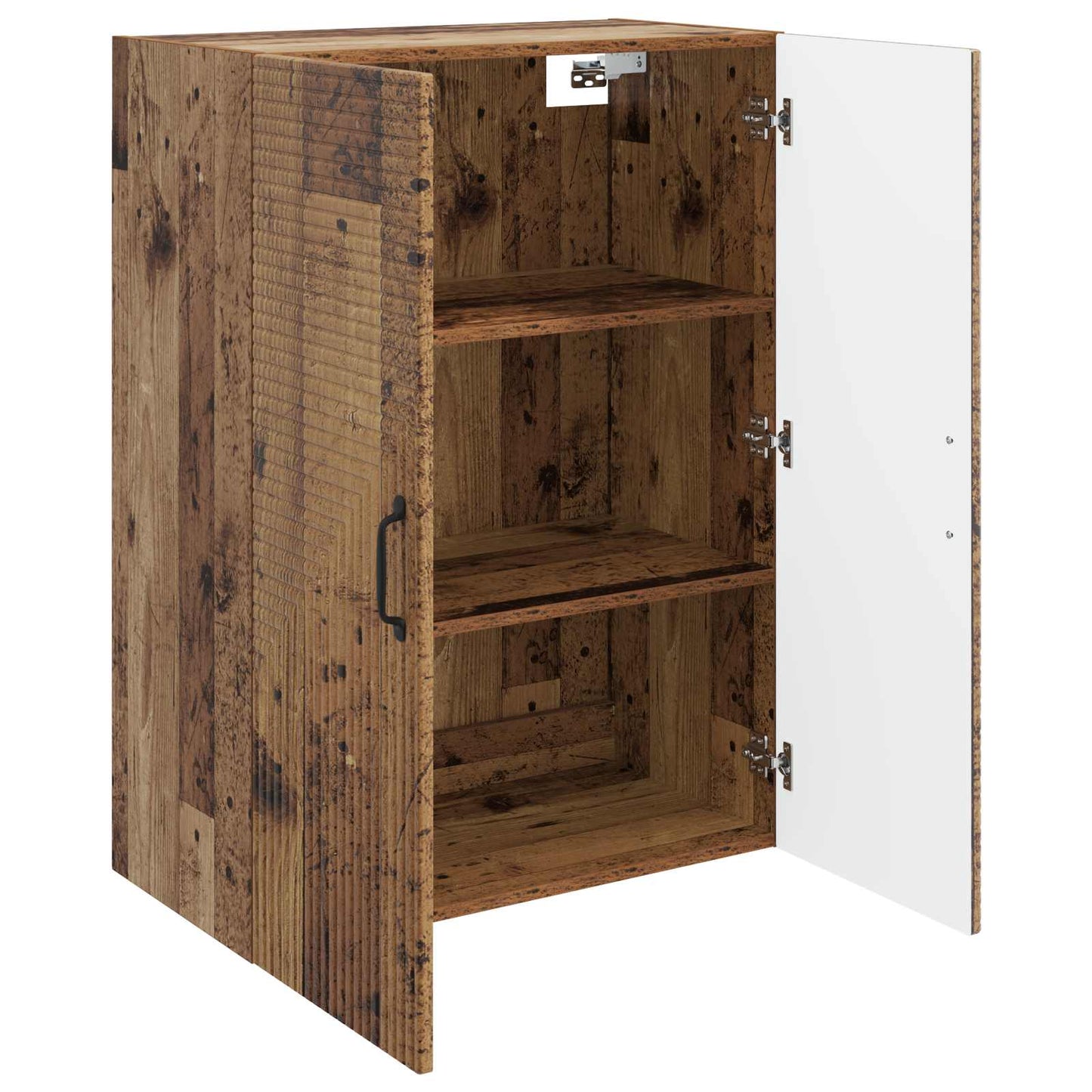Wandkast Oud hout 66 x 34,5 x 90 cm Bewerkt hout is nu te koop bij PeponiXL, paradijselijk wonen!