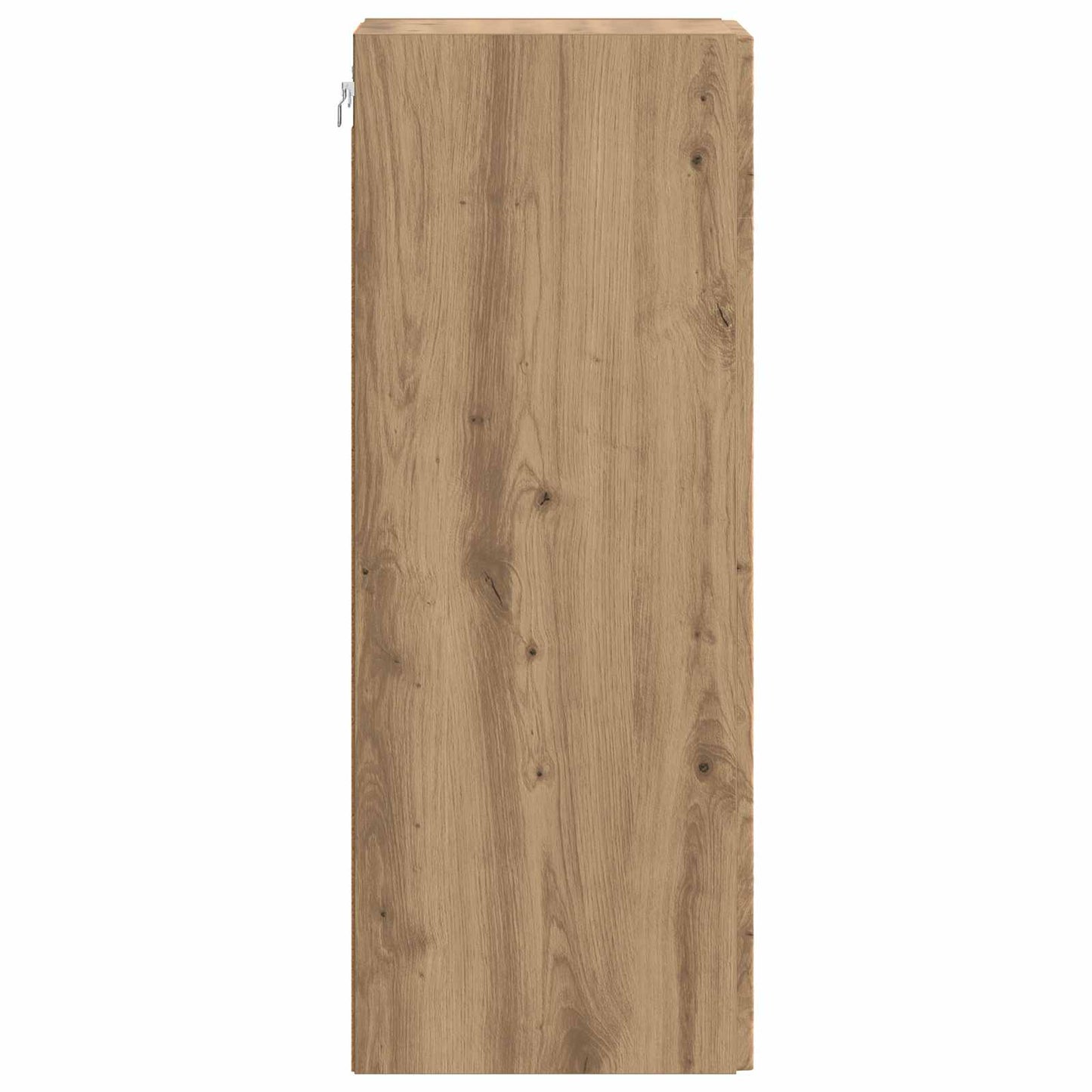 Wandkast Artisanaal eiken 66 x 34,5 x 90 cm Bewerkt hout is nu te koop bij PeponiXL, paradijselijk wonen!