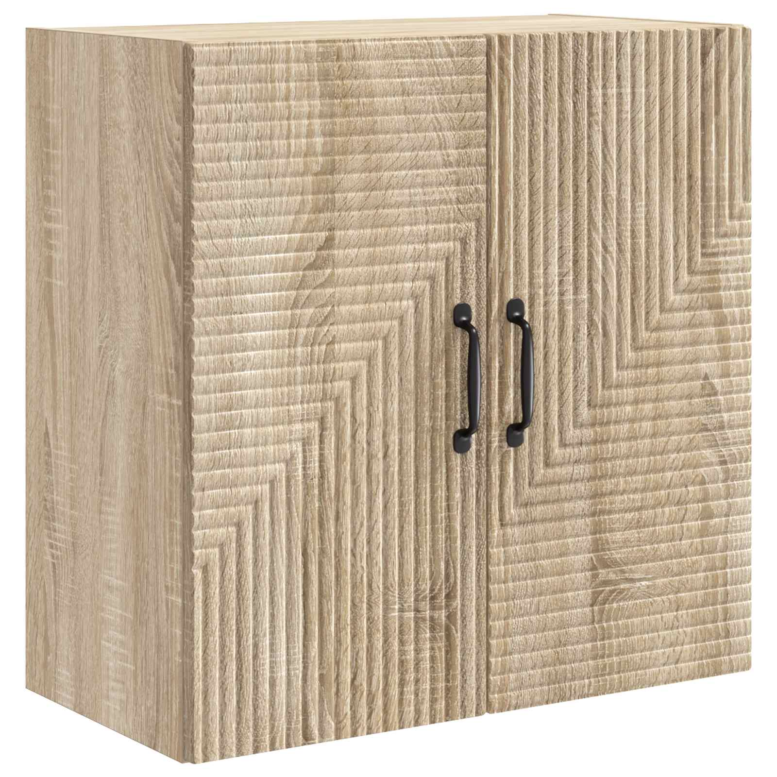 Wandkast Sonoma Eiken 59 x 31 x 60 cm Bewerkt hout is nu te koop bij PeponiXL, paradijselijk wonen!