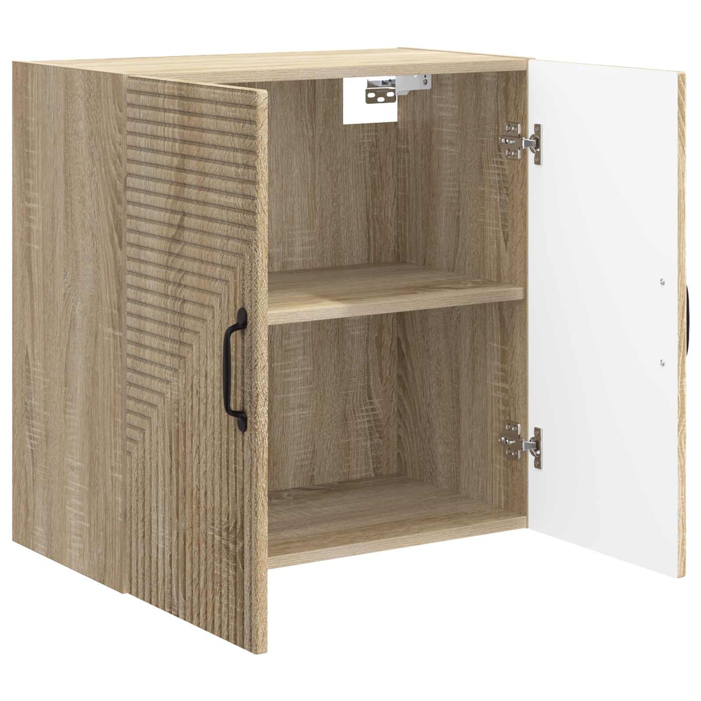 Wandkast Sonoma Eiken 59 x 31 x 60 cm Bewerkt hout is nu te koop bij PeponiXL, paradijselijk wonen!