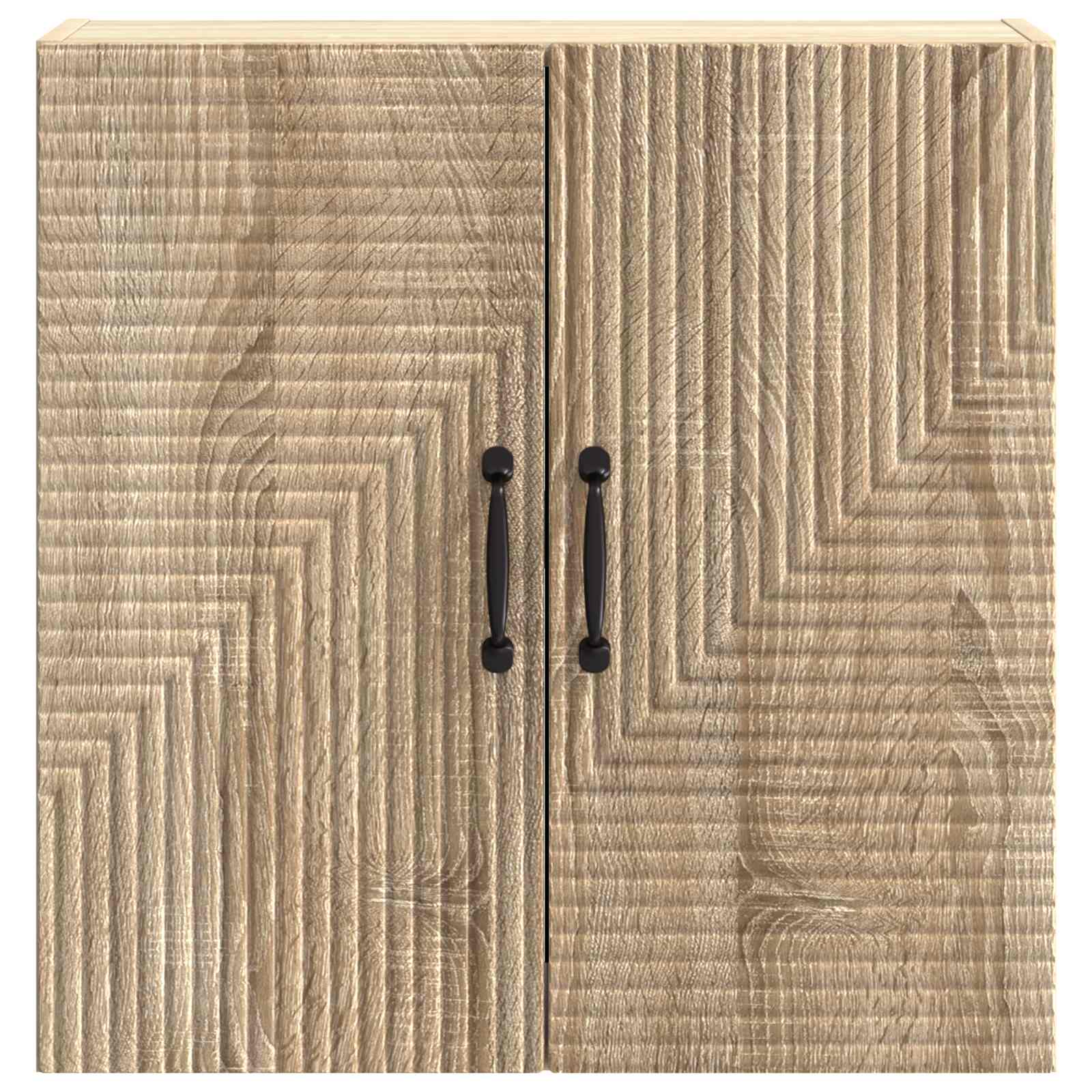 Wandkast Sonoma Eiken 59 x 31 x 60 cm Bewerkt hout is nu te koop bij PeponiXL, paradijselijk wonen!