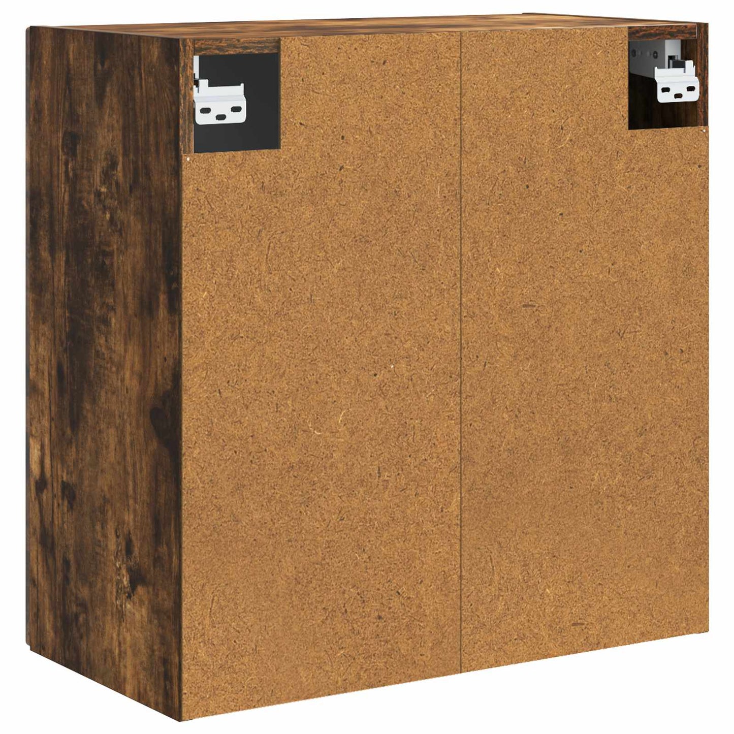 Wandkast Gerookt eiken 59 x 31 x 60 cm Bewerkt hout is nu te koop bij PeponiXL, paradijselijk wonen!