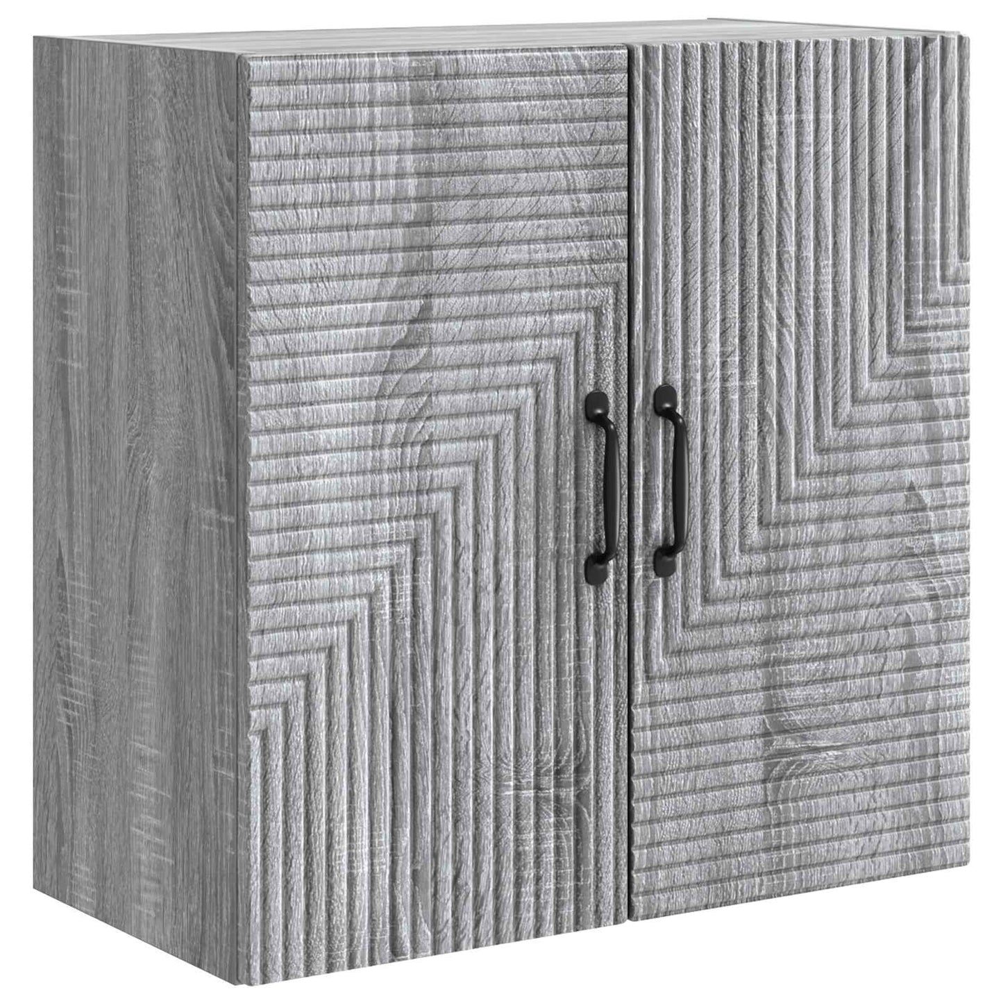 Wandkast Grijs Sonoma 59 x 31 x 60 cm Bewerkt hout is nu te koop bij PeponiXL, paradijselijk wonen!