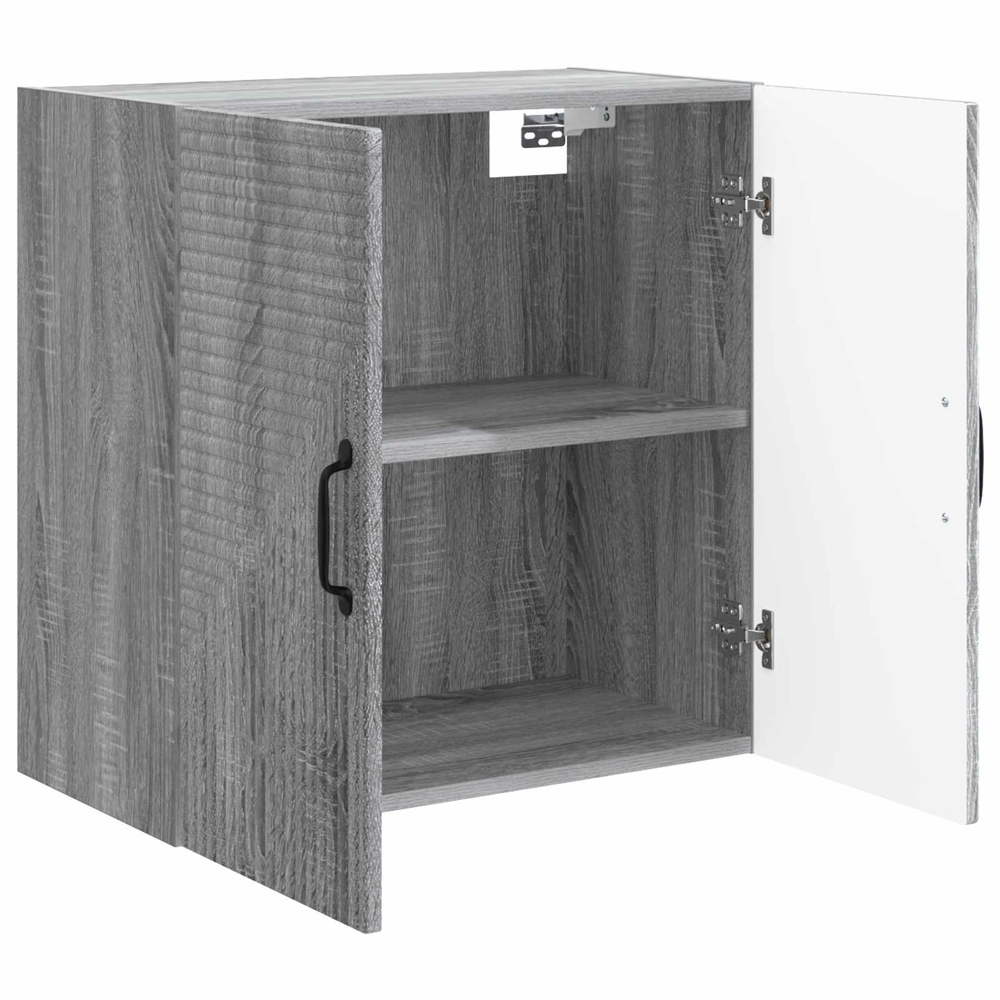 Wandkast Grijs Sonoma 59 x 31 x 60 cm Bewerkt hout is nu te koop bij PeponiXL, paradijselijk wonen!