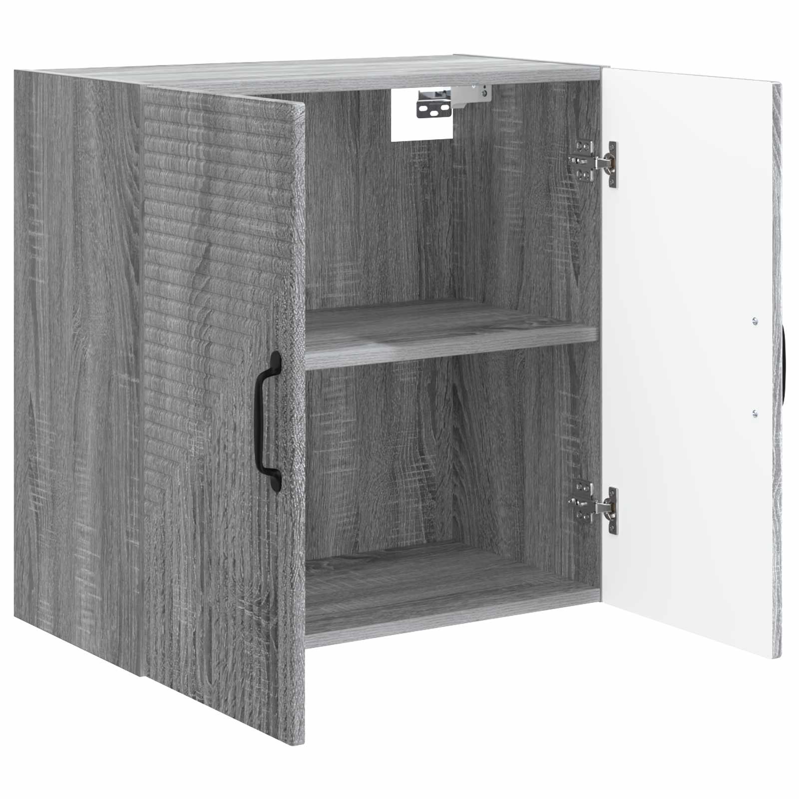 Wandkast Grijs Sonoma 59 x 31 x 60 cm Bewerkt hout is nu te koop bij PeponiXL, paradijselijk wonen!