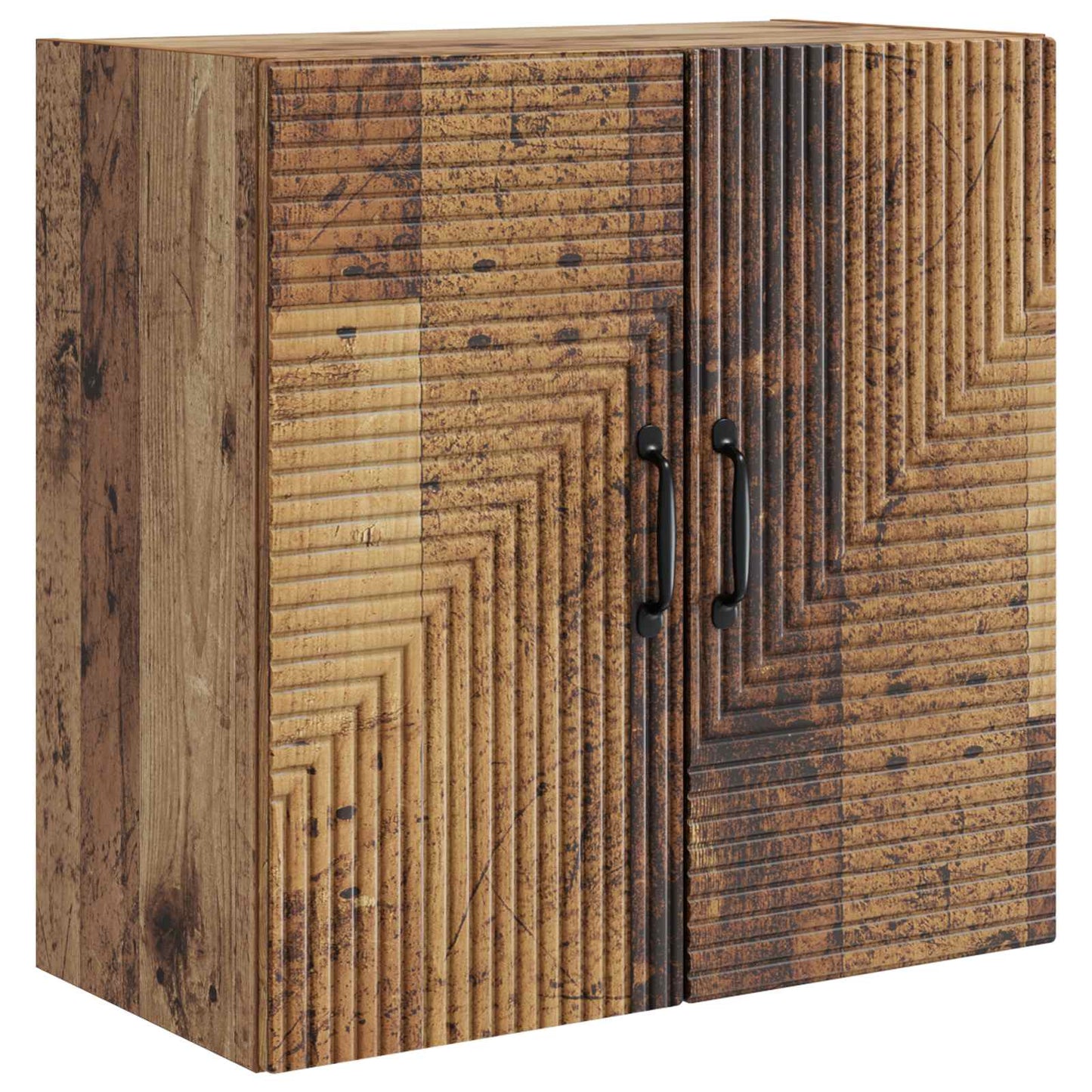 Wandkast Oud hout 59 x 31 x 60 cm Bewerkt hout is nu te koop bij PeponiXL, paradijselijk wonen!