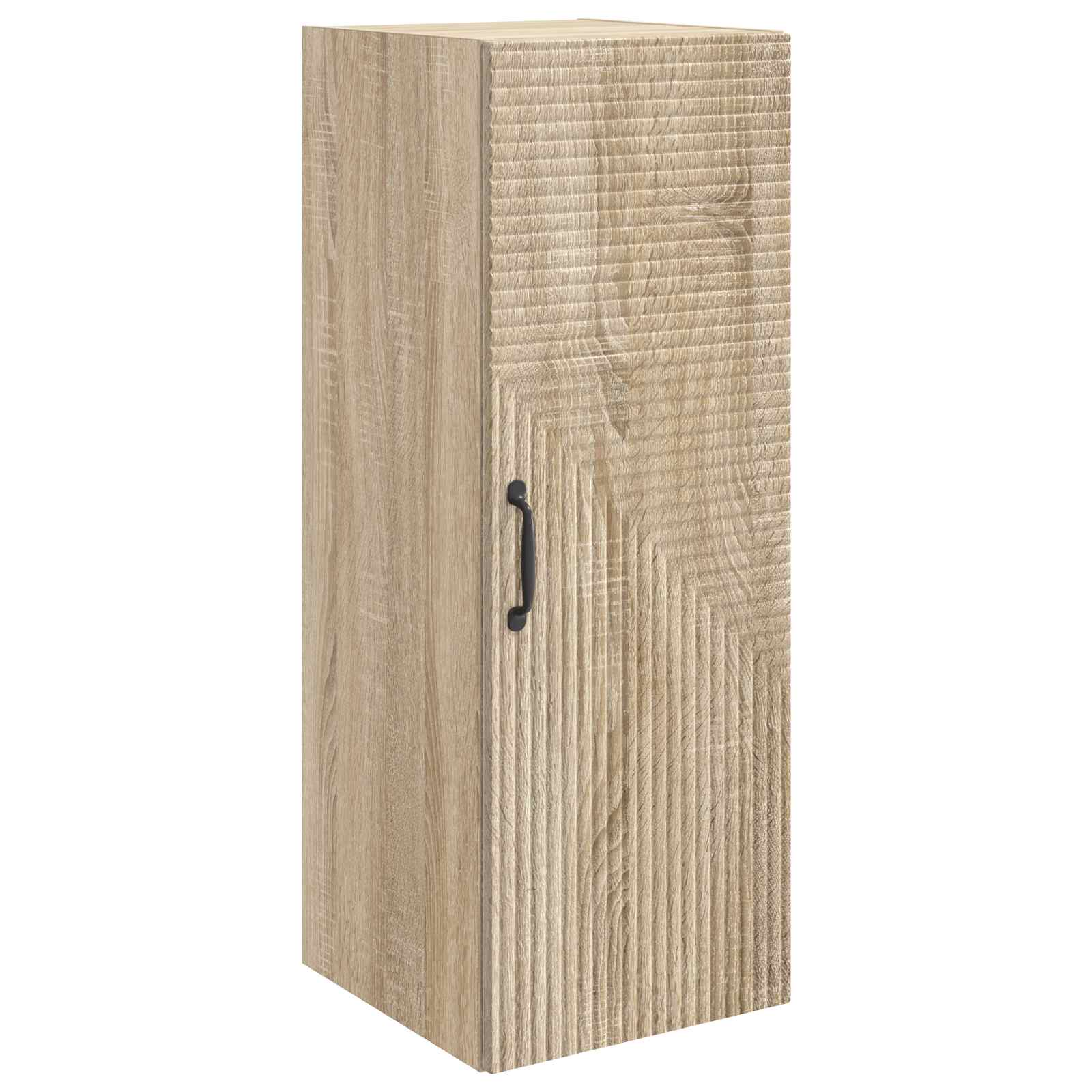 Wandkast Sonoma Eiken 33 x 34,5 x 90 cm Bewerkt hout is nu te koop bij PeponiXL, paradijselijk wonen!