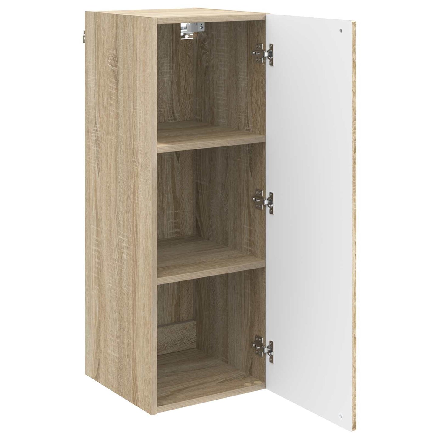 Wandkast Sonoma Eiken 33 x 34,5 x 90 cm Bewerkt hout is nu te koop bij PeponiXL, paradijselijk wonen!