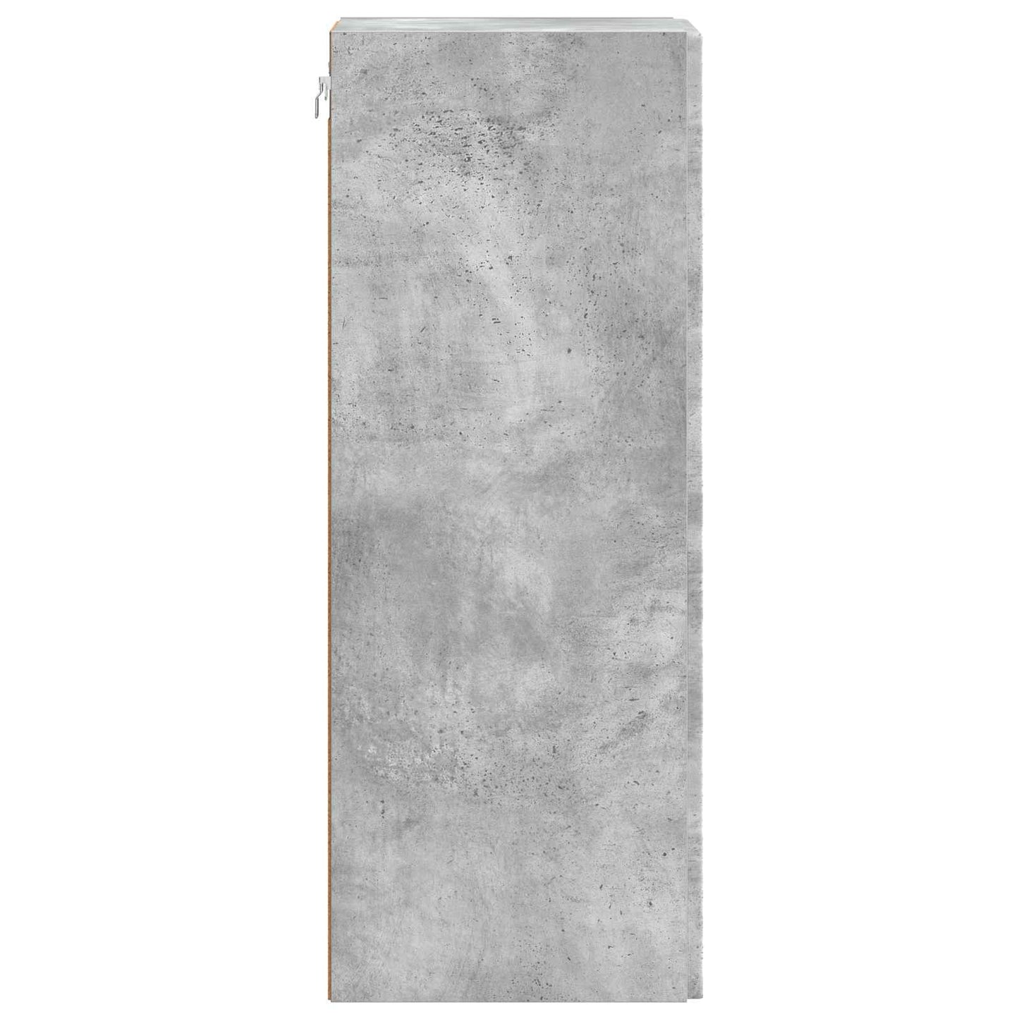Wandkast Betongrijs 33 x 34,5 x 90 cm Bewerkt hout is nu te koop bij PeponiXL, paradijselijk wonen!