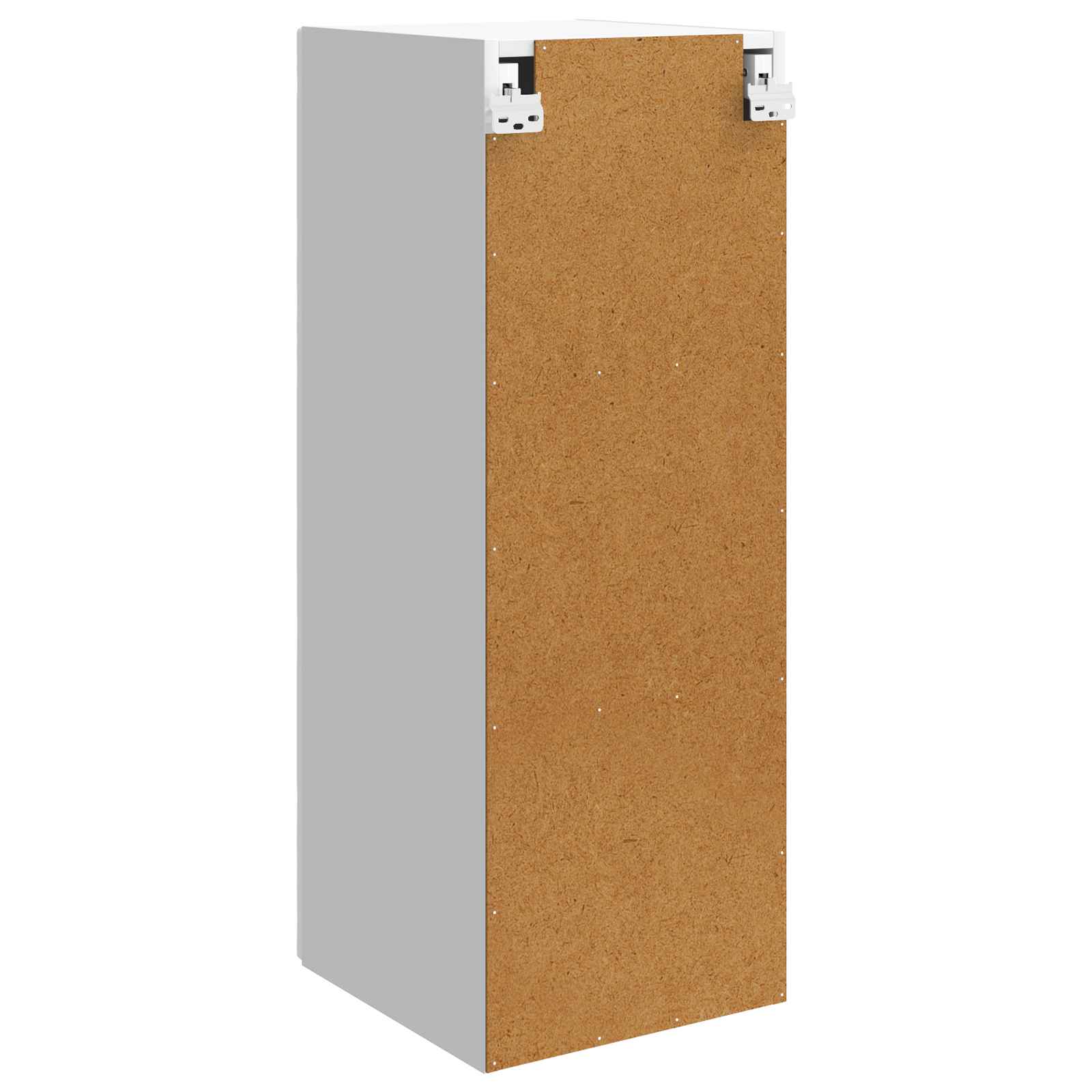 Wandkast Hoogglans Wit 33 x 34,5 x 90 cm Bewerkt hout is nu te koop bij PeponiXL, paradijselijk wonen!