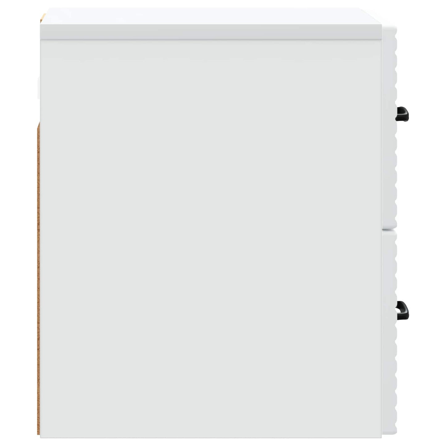 Wandbeugel Bedkast met lade Wit 34,5 x 33 x 40 cm Bewerkt hout is nu te koop bij PeponiXL, paradijselijk wonen!
