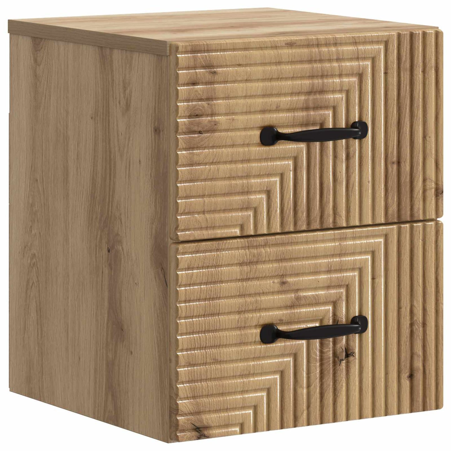 Wandbeugel Bedkast Artisanaal eiken 34,5 x 33 x 40 cm is nu te koop bij PeponiXL, paradijselijk wonen!
