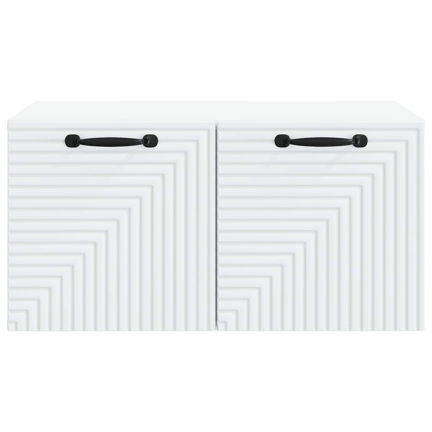 Wandbeugel TV-kast Wit 59,5 x 41 x 30 cm Bewerkt hout is nu te koop bij PeponiXL, paradijselijk wonen!