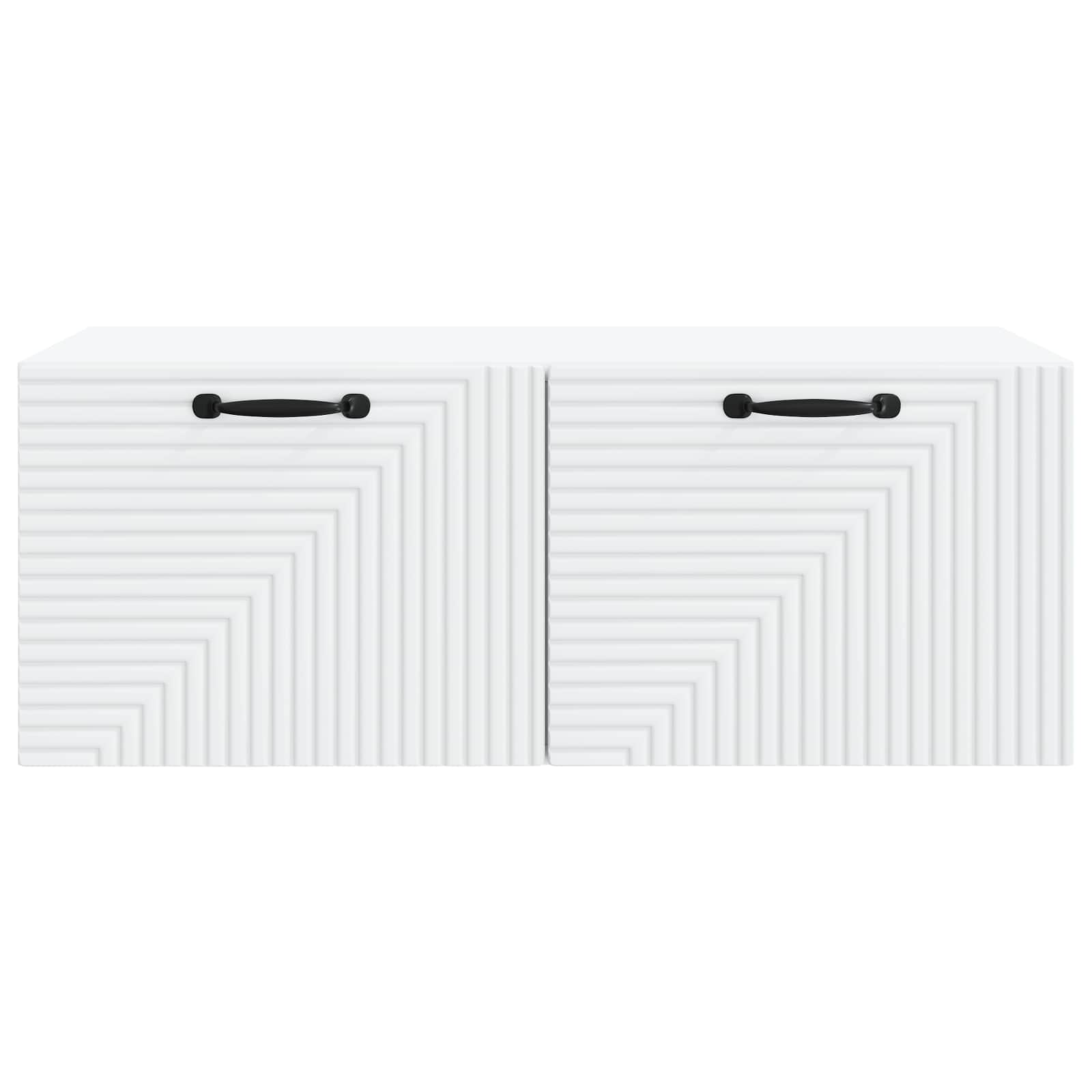 Wandbeugel TV-kast Wit 78,5 x 41 x 30 cm Bewerkt hout is nu te koop bij PeponiXL, paradijselijk wonen!
