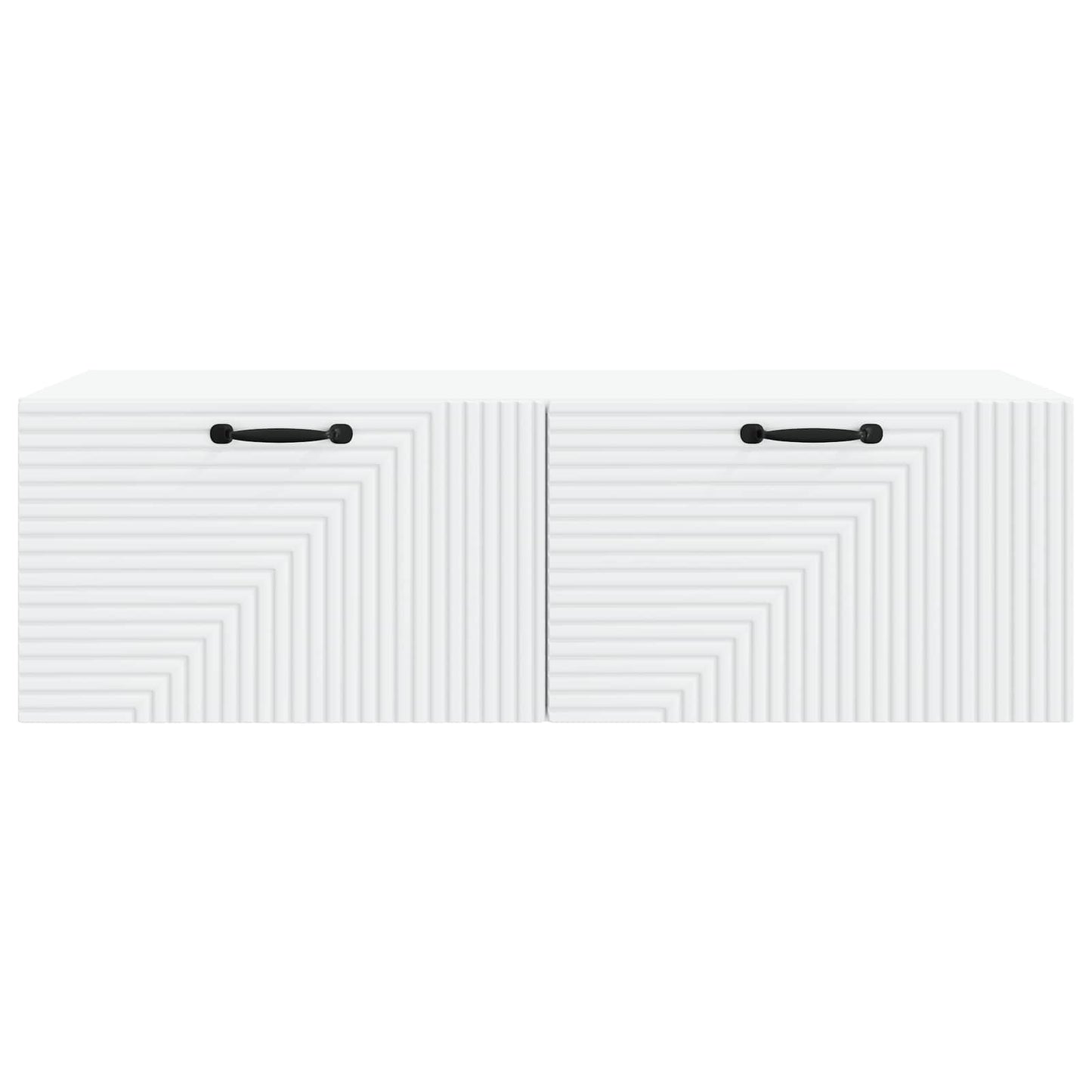 Wandbeugel TV-kast Wit 98 x 41 x 30 cm Bewerkt hout is nu te koop bij PeponiXL, paradijselijk wonen!