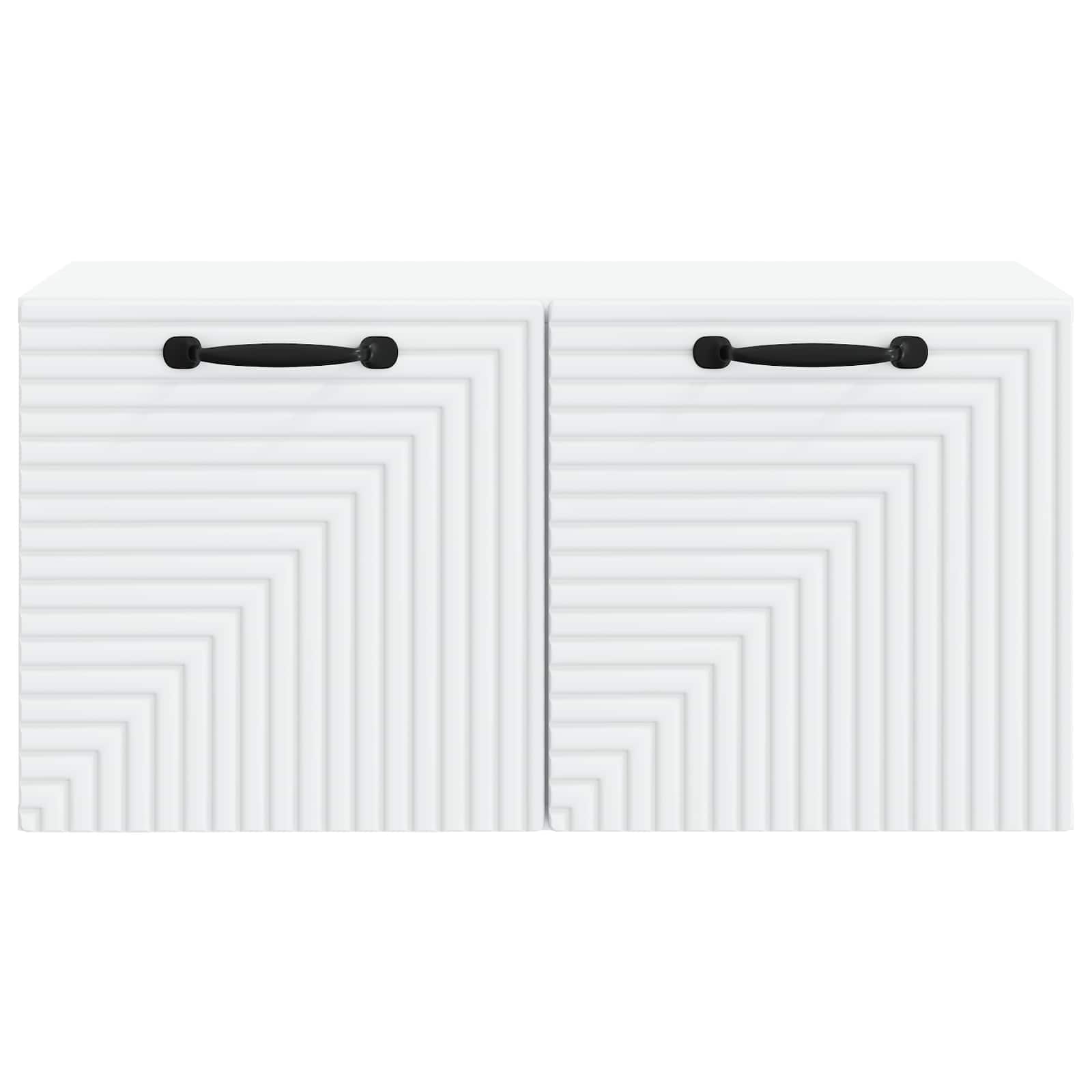Wandbeugel TV-kast Wit 59,5 x 31 x 30 cm Bewerkt hout is nu te koop bij PeponiXL, paradijselijk wonen!