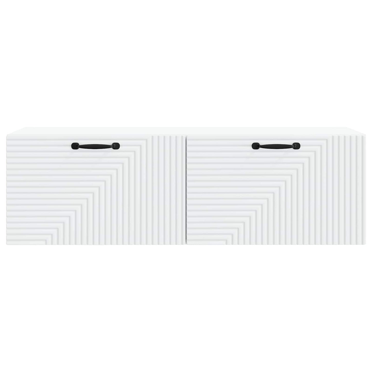Wandbeugel TV-kast Wit 98 x 31 x 30 cm Bewerkt hout is nu te koop bij PeponiXL, paradijselijk wonen!