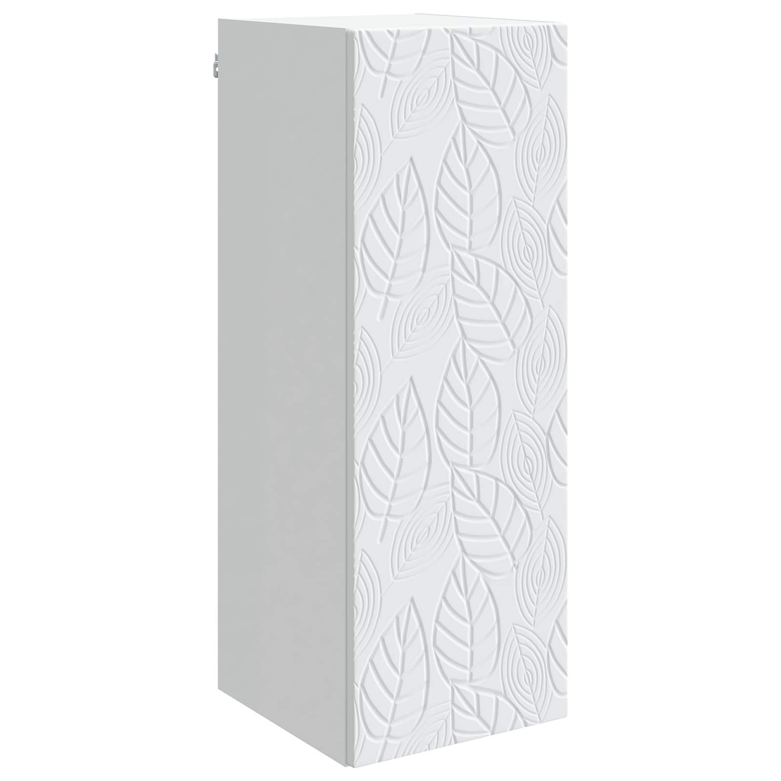 Wandkast Wit 33 x 34,5 x 90 cm Bewerkt hout is nu te koop bij PeponiXL, paradijselijk wonen!