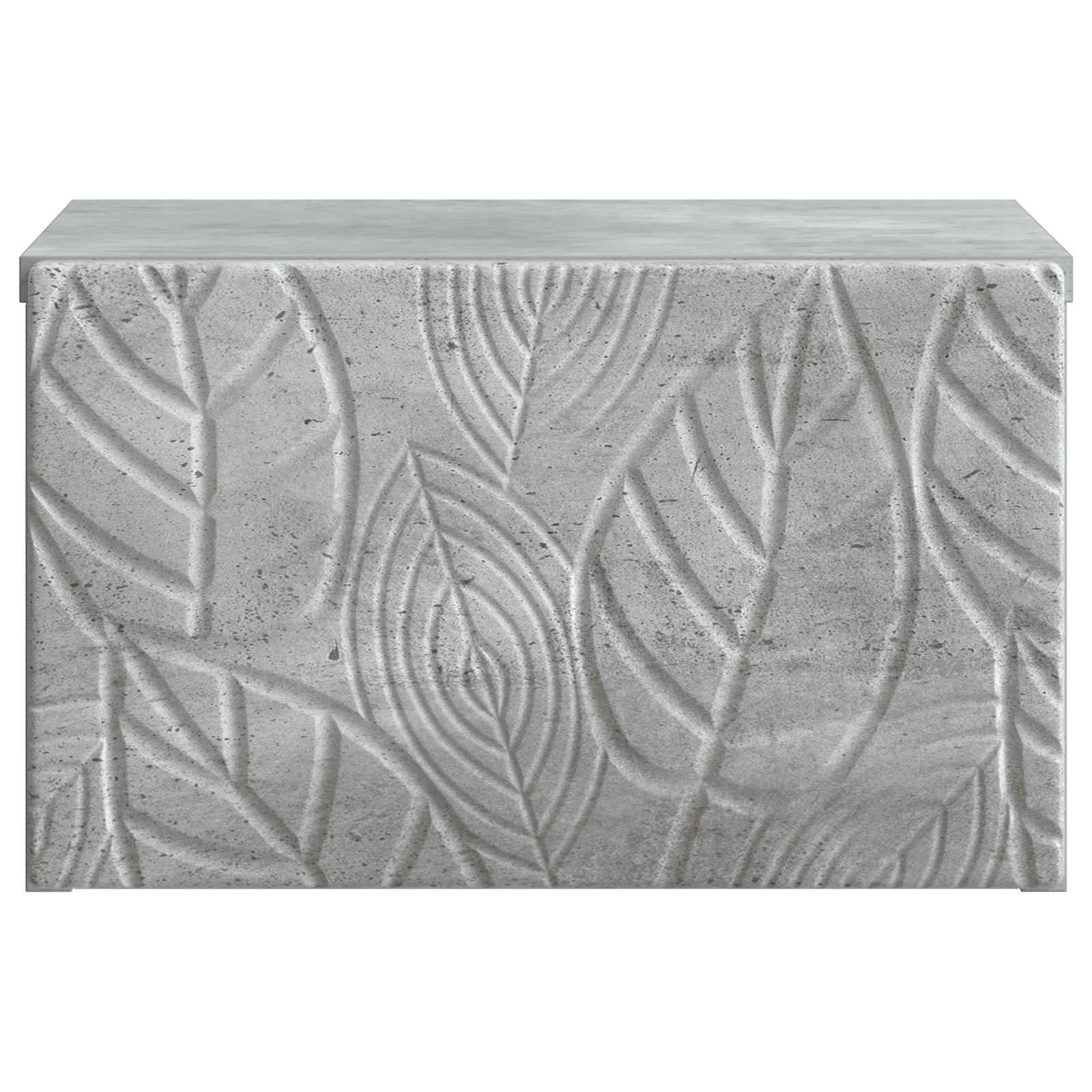 Wandmontage Zijtafel 2 pcs Betongrijs 34,5 x 33 x 20 cm is nu te koop bij PeponiXL, paradijselijk wonen!
