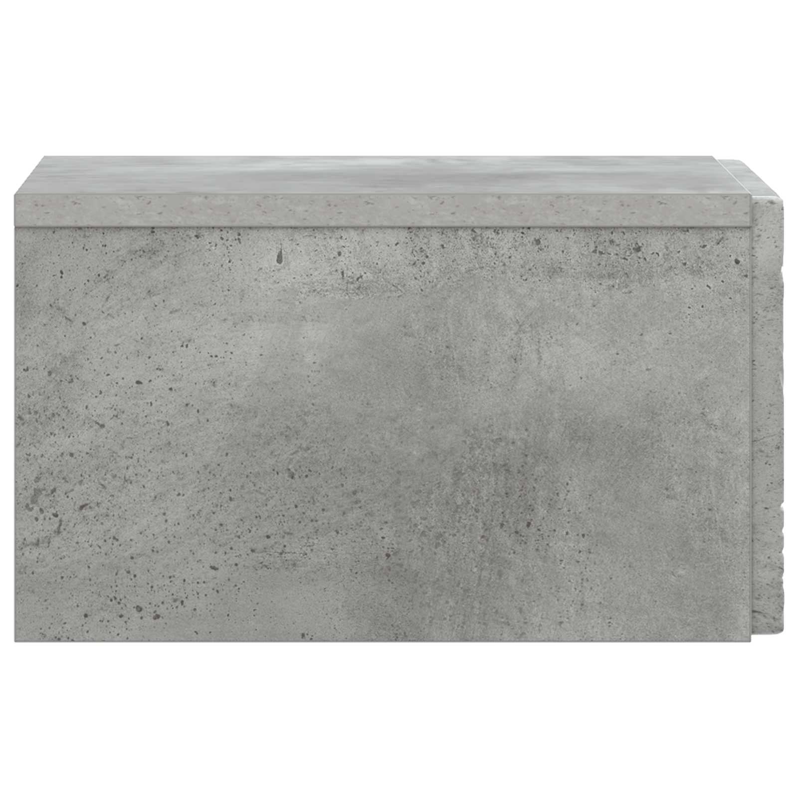 Wandmontage Zijtafel 2 pcs Betongrijs 34,5 x 33 x 20 cm is nu te koop bij PeponiXL, paradijselijk wonen!