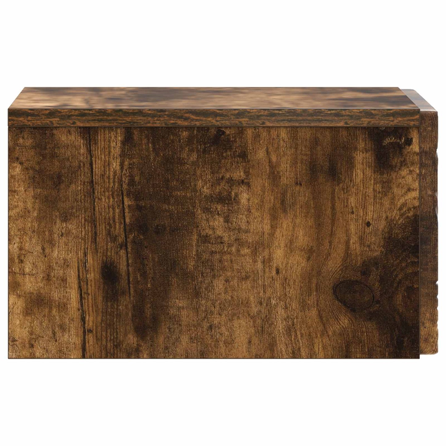Wandmontage Zijtafel Gerookt eiken 34,5 x 33 x 20 cm is nu te koop bij PeponiXL, paradijselijk wonen!