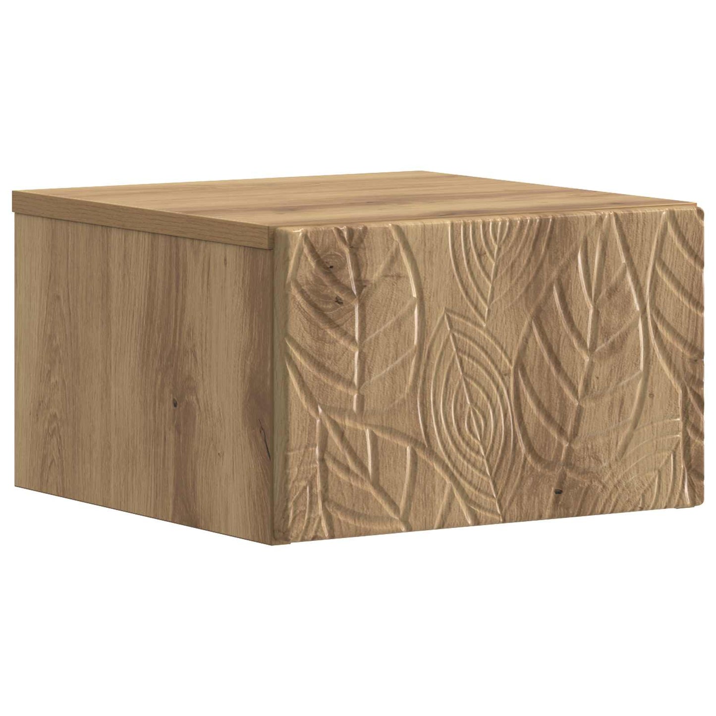 Wandmontage Zijtafel Artisanaal eiken 34,5 x 33 x 20 cm is nu te koop bij PeponiXL, paradijselijk wonen!